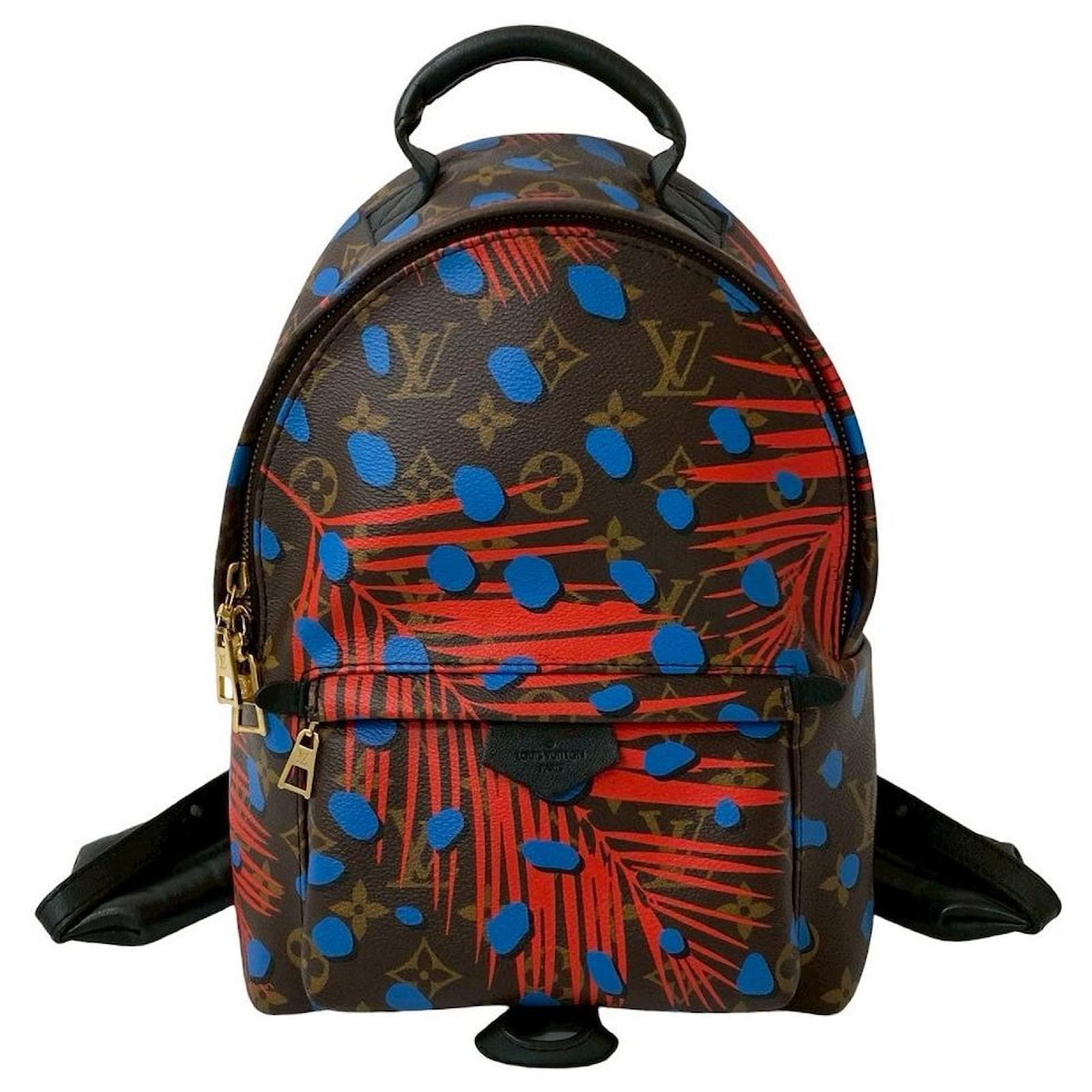 Louis Vuitton Palm Springs Monogram Backpack Brown Cloth  ref.2394707