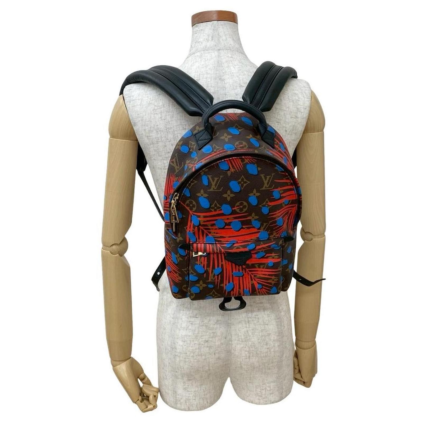 Louis Vuitton Palm Springs Monogram Backpack Brown Cloth  ref.2394707