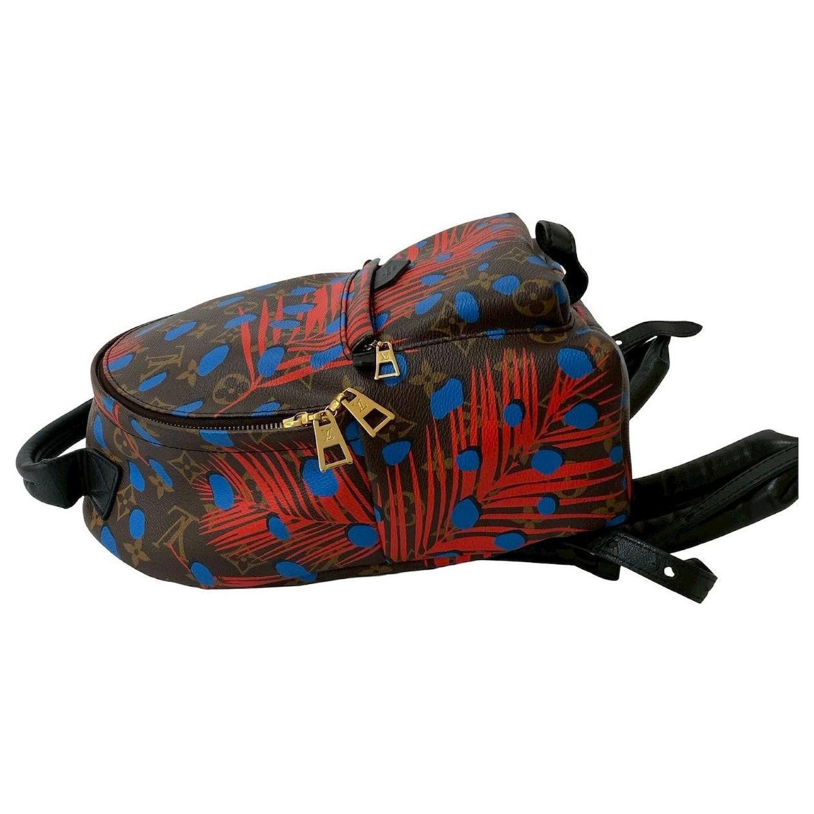 Louis Vuitton Palm Springs Monogram Backpack Brown Cloth  ref.2394707