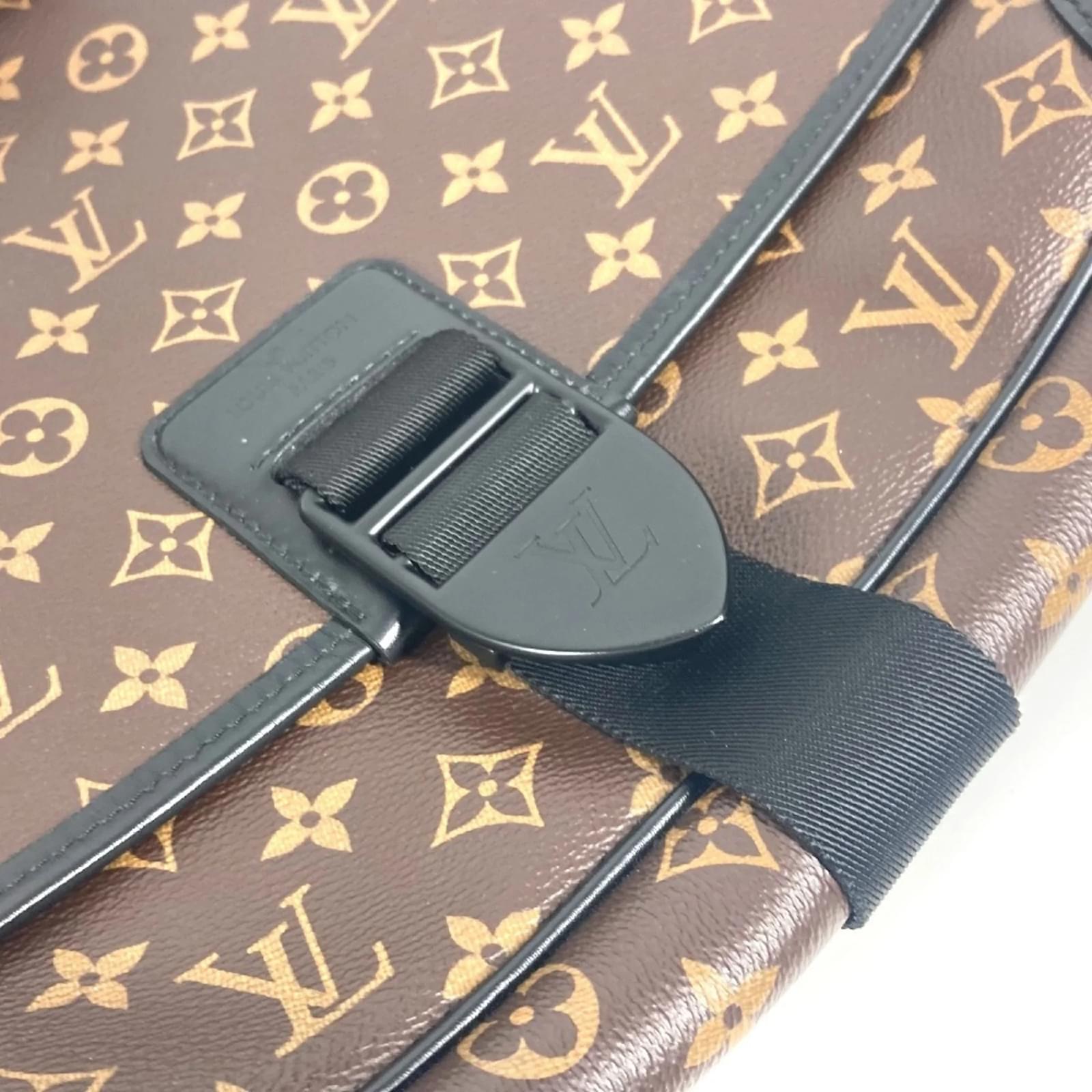 Louis Vuitton Monogram Macassar Arch Messenger Bag Brown  display picture 1