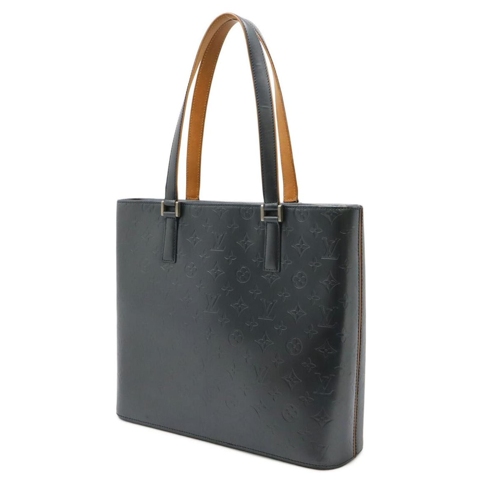 Louis Vuitton Monogram Mat Willwood Tote Bag Blue Enamel ref.2397400