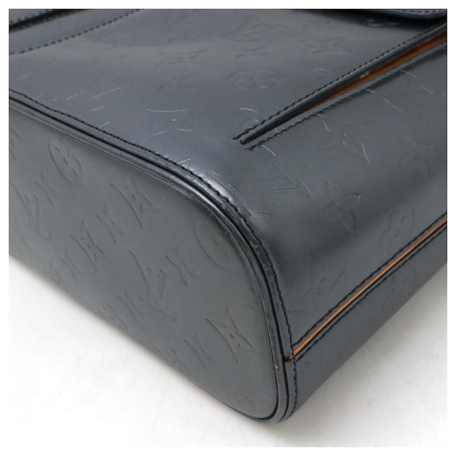 Louis Vuitton Monogram Mat Willwood Tote Bag Blue Enamel ref.2397400