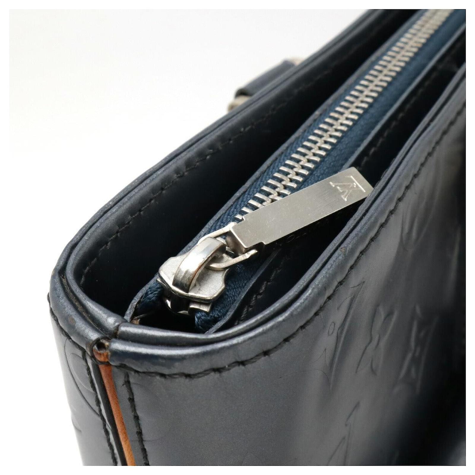 Louis Vuitton Monogram Mat Willwood Tote Bag Blue Enamel ref.2397400