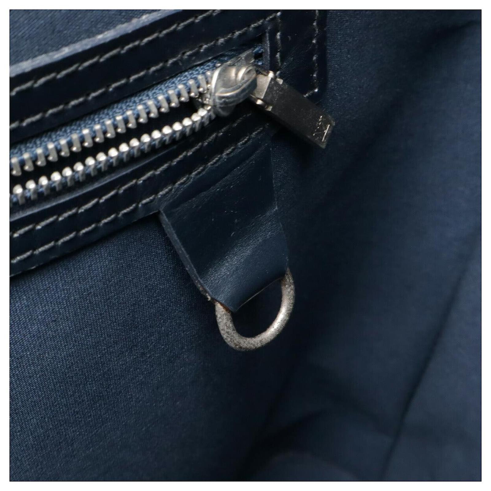 Louis Vuitton Monogram Mat Willwood Tote Bag Blue Enamel ref.2397400