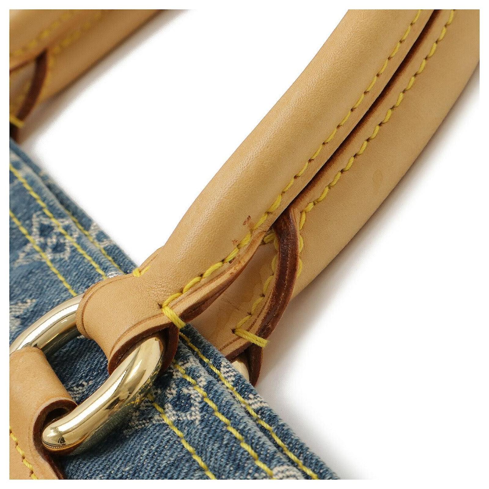 Louis Vuitton Monogram Denim Tote Bag Blue ref.2397753