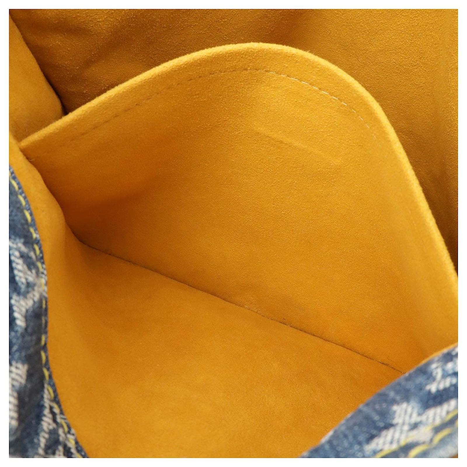 Louis Vuitton Monogram Denim Tote Bag Blue ref.2397753