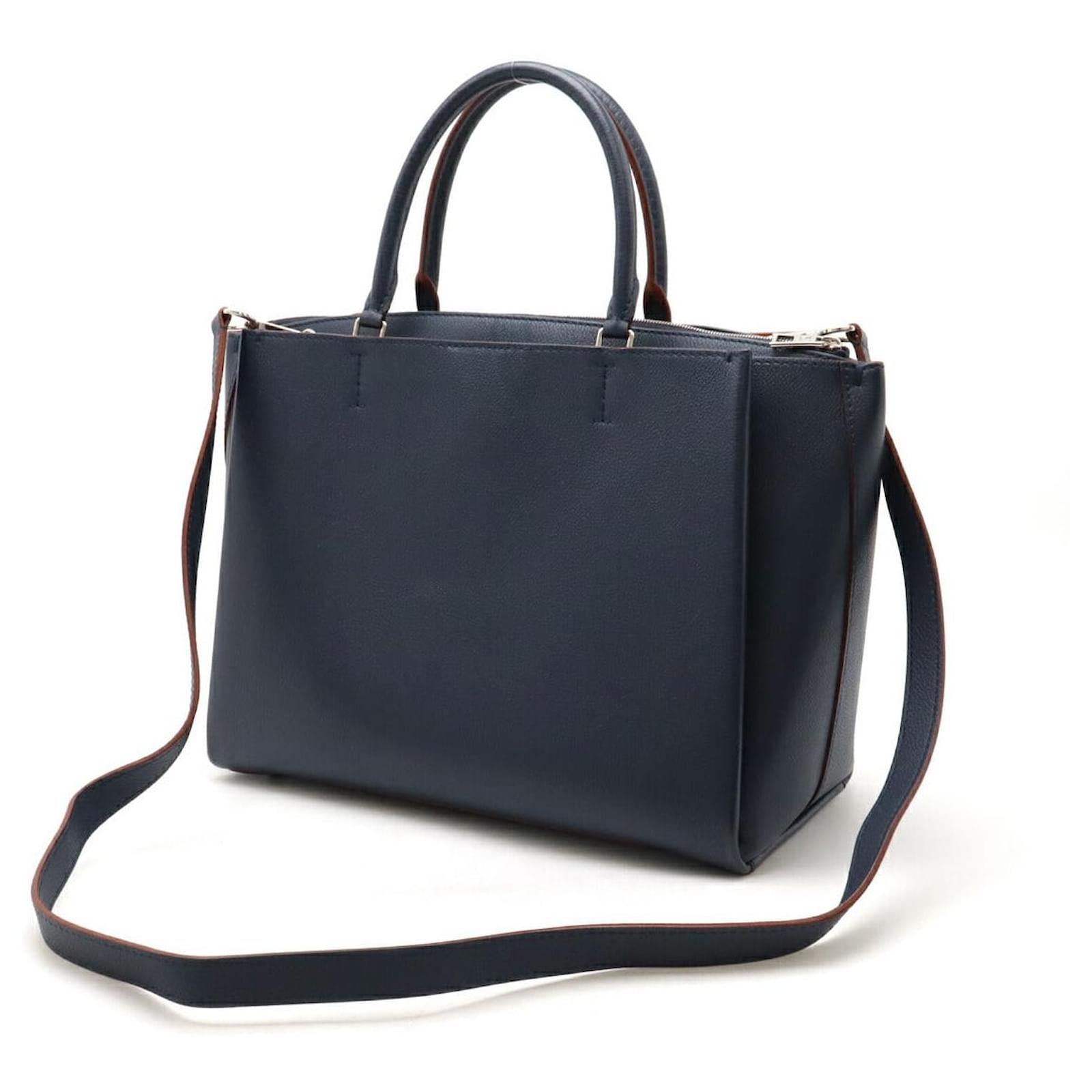 Louis Vuitton Lockme Tote Bag Blue Leather Pony-style calfskin ref.2398478