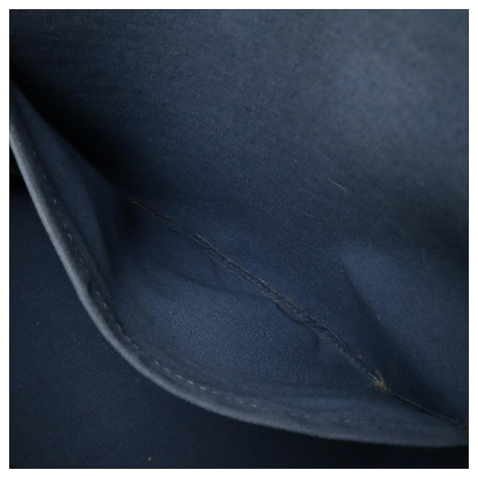 Louis Vuitton Monogram Mat Stockton Tote Bag Blue Enamel ref.2398564