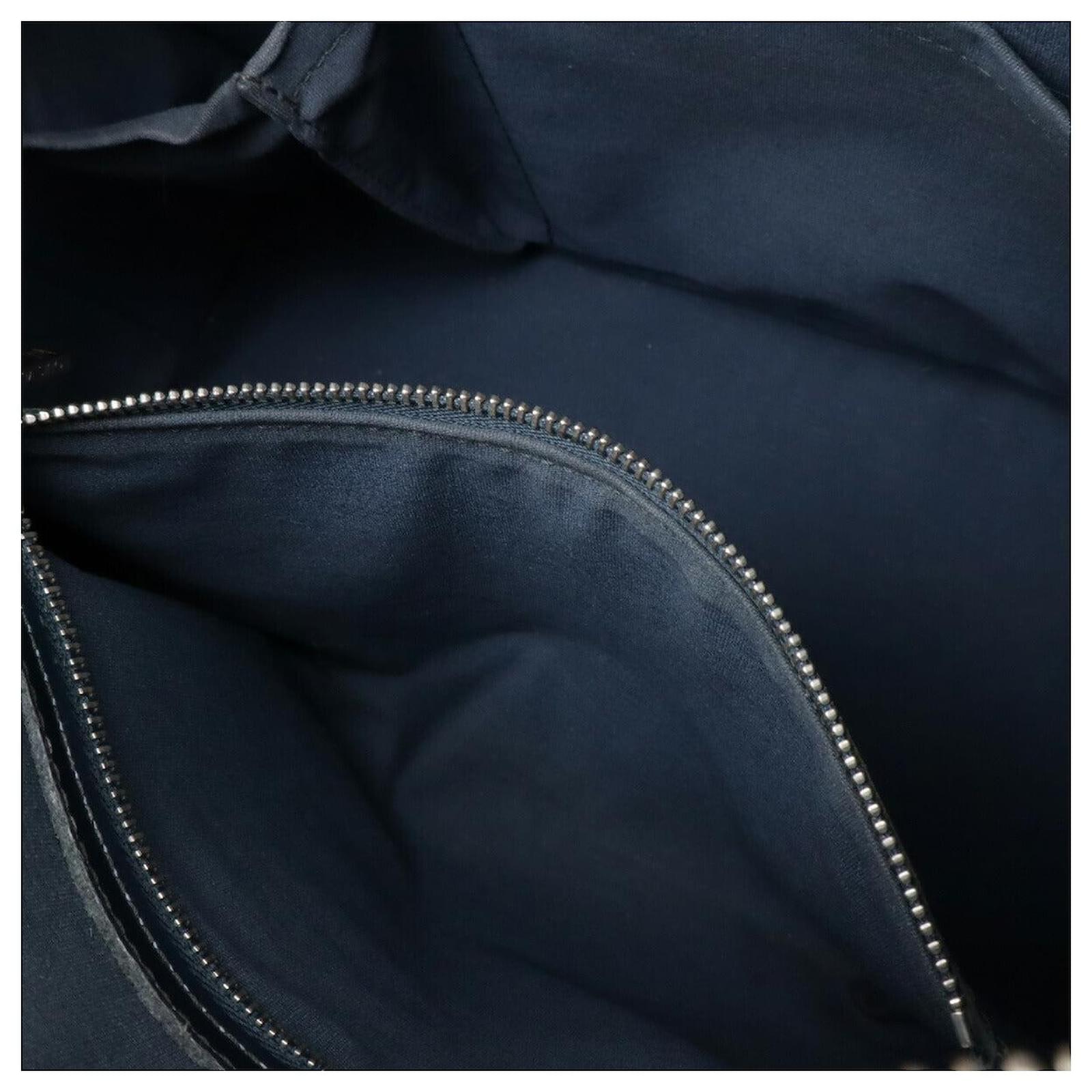 Louis Vuitton Monogram Mat Stockton Tote Bag Blue Enamel ref.2398564