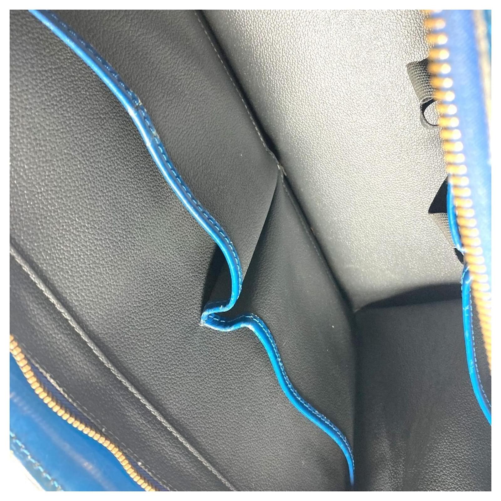 Louis Vuitton Epi Riviera Shoulder Tote Bag Blue Leather ref.2398782