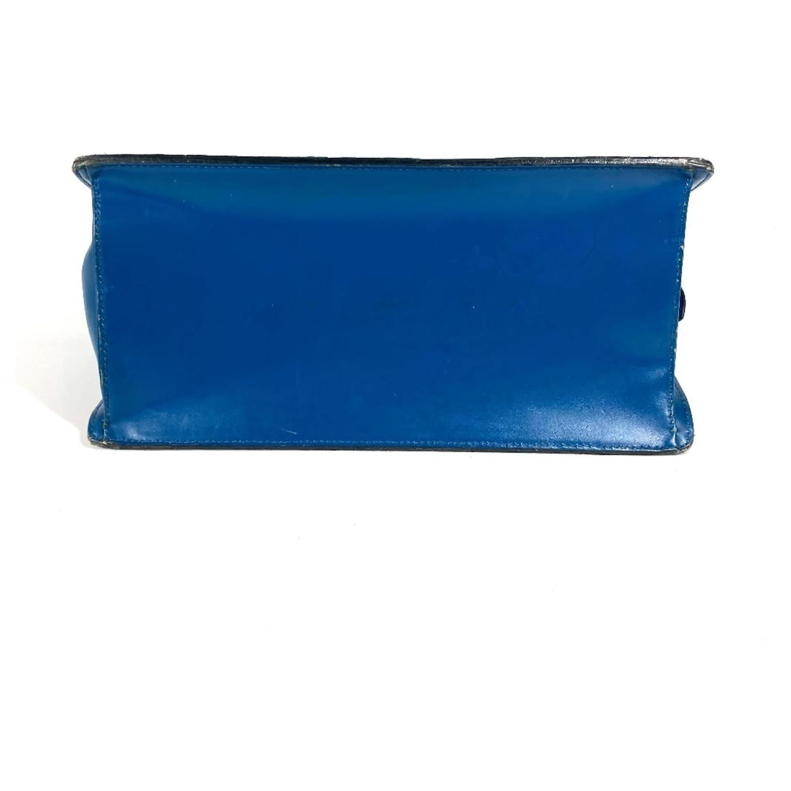 Louis Vuitton Epi Riviera Shoulder Tote Bag Blue Leather ref.2398782