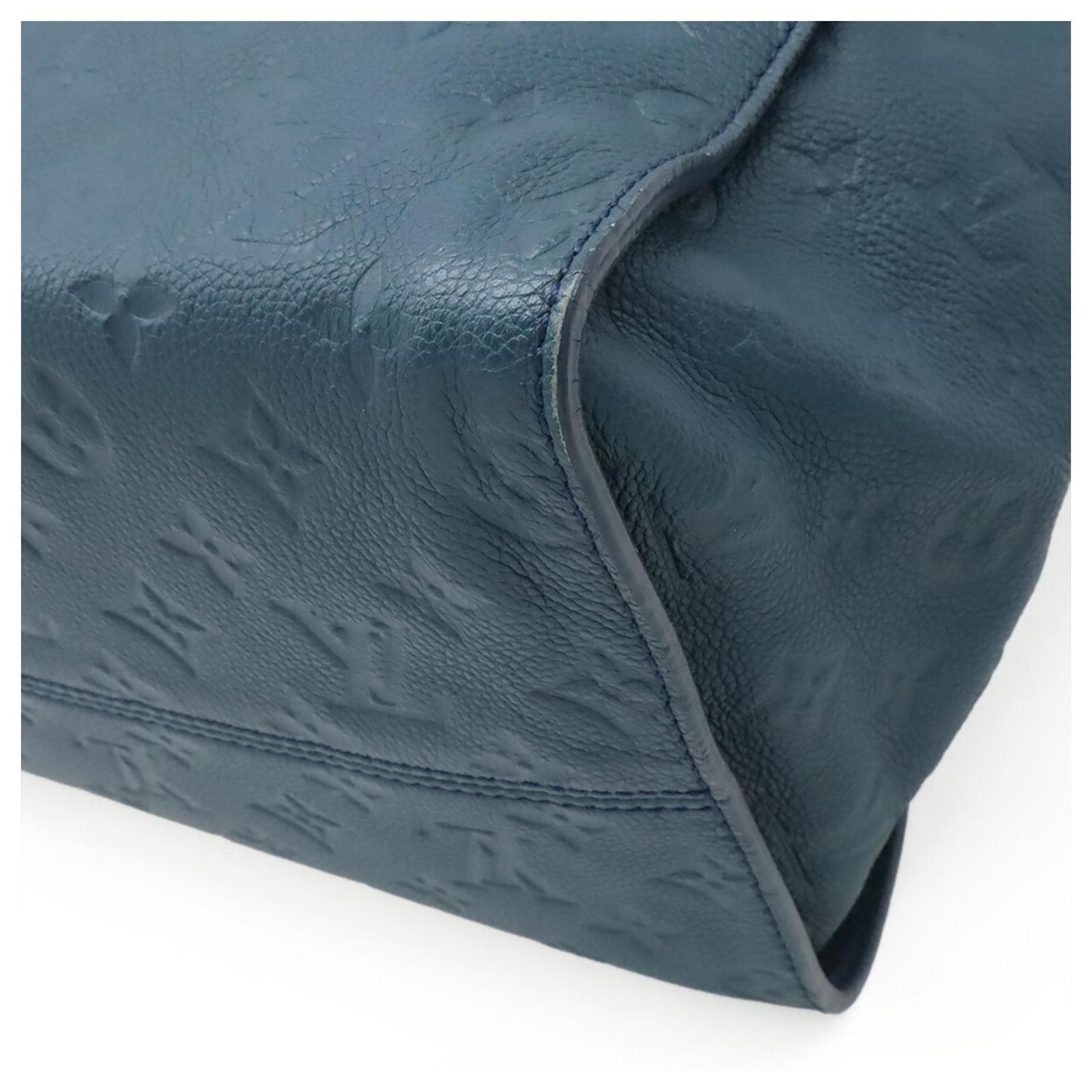 Louis Vuitton Monogram Empreinte Lumineuse PM Tote Bag Blue Cloth ref.2399008