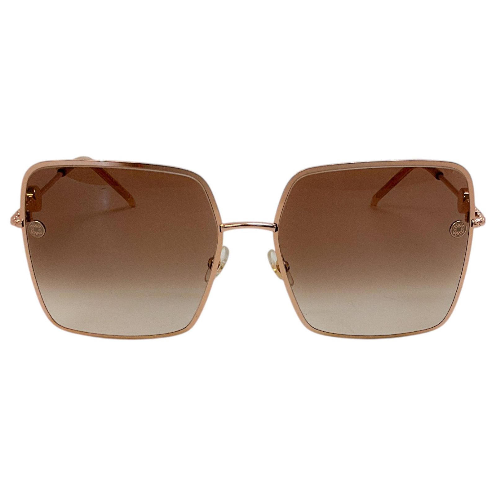 Elie Saab Rose GOld ES0867S Sunglasses Pink Metal ref 
