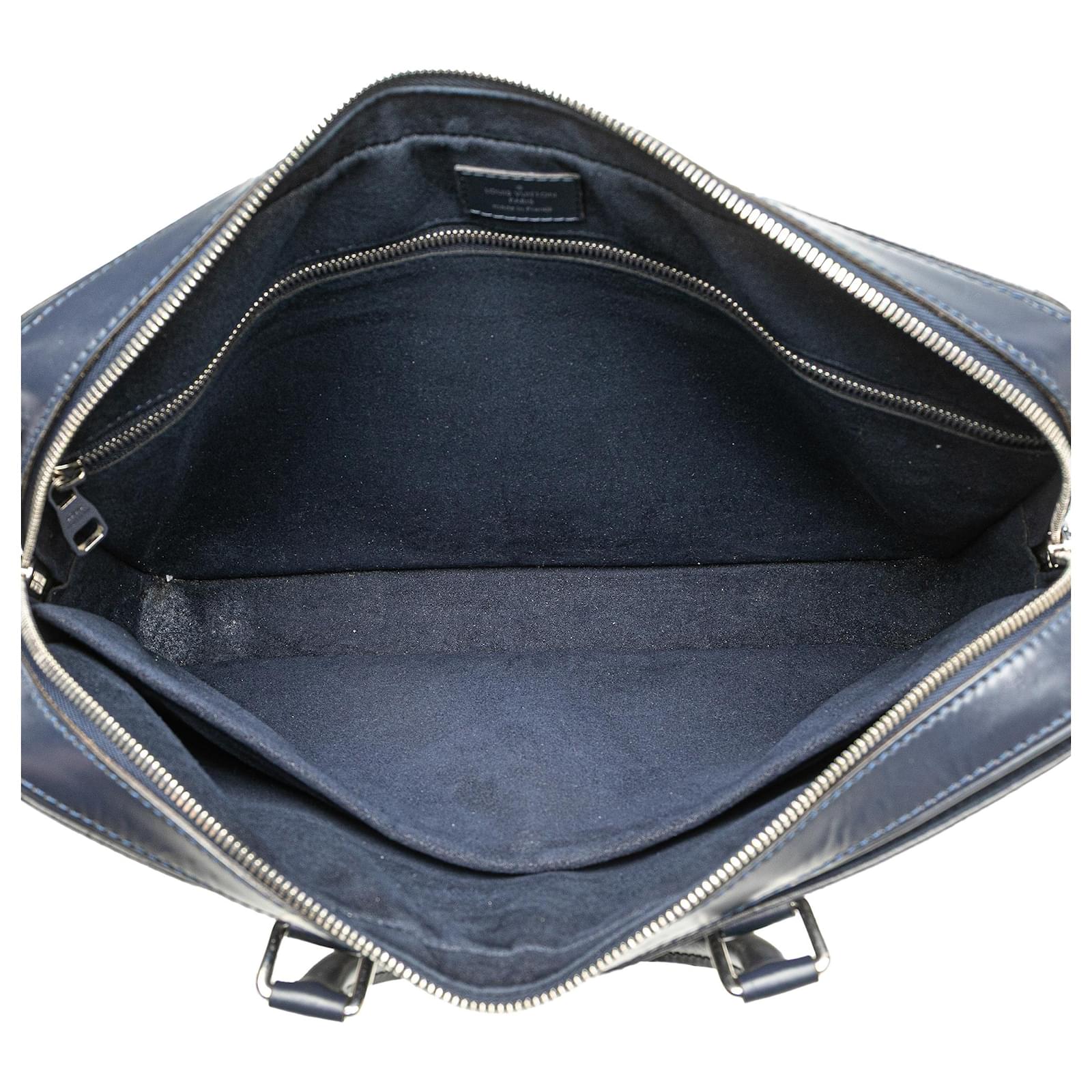 Louis Vuitton Blue Epi Dandy MM Navy blue Leather  ref.2399732