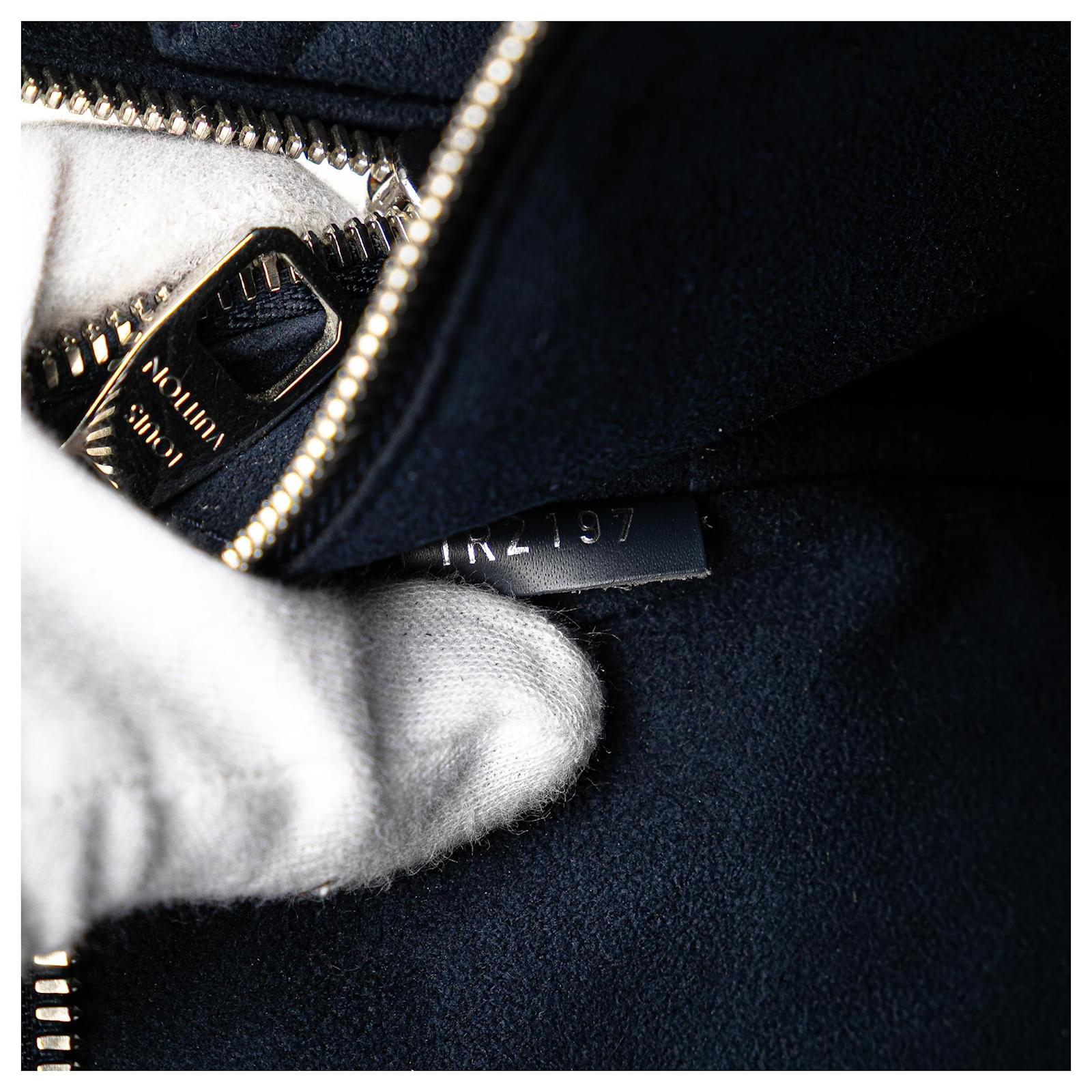Louis Vuitton Blue Epi Dandy MM Navy blue Leather  ref.2399732