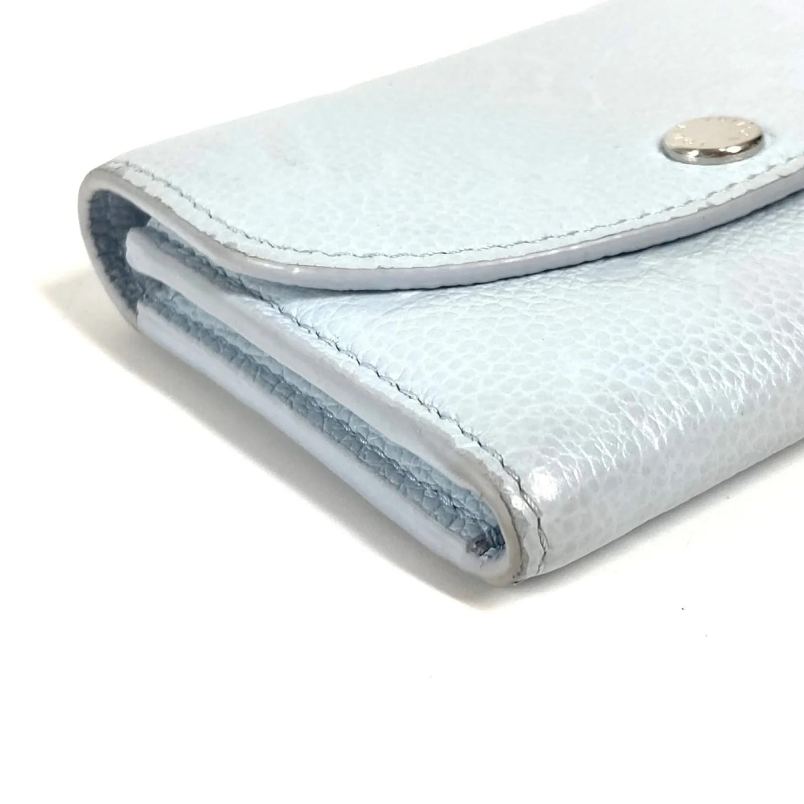 Louis Vuitton Monogram Empreinte Bi-Fold Wallet Blue Cloth  ref.2400085