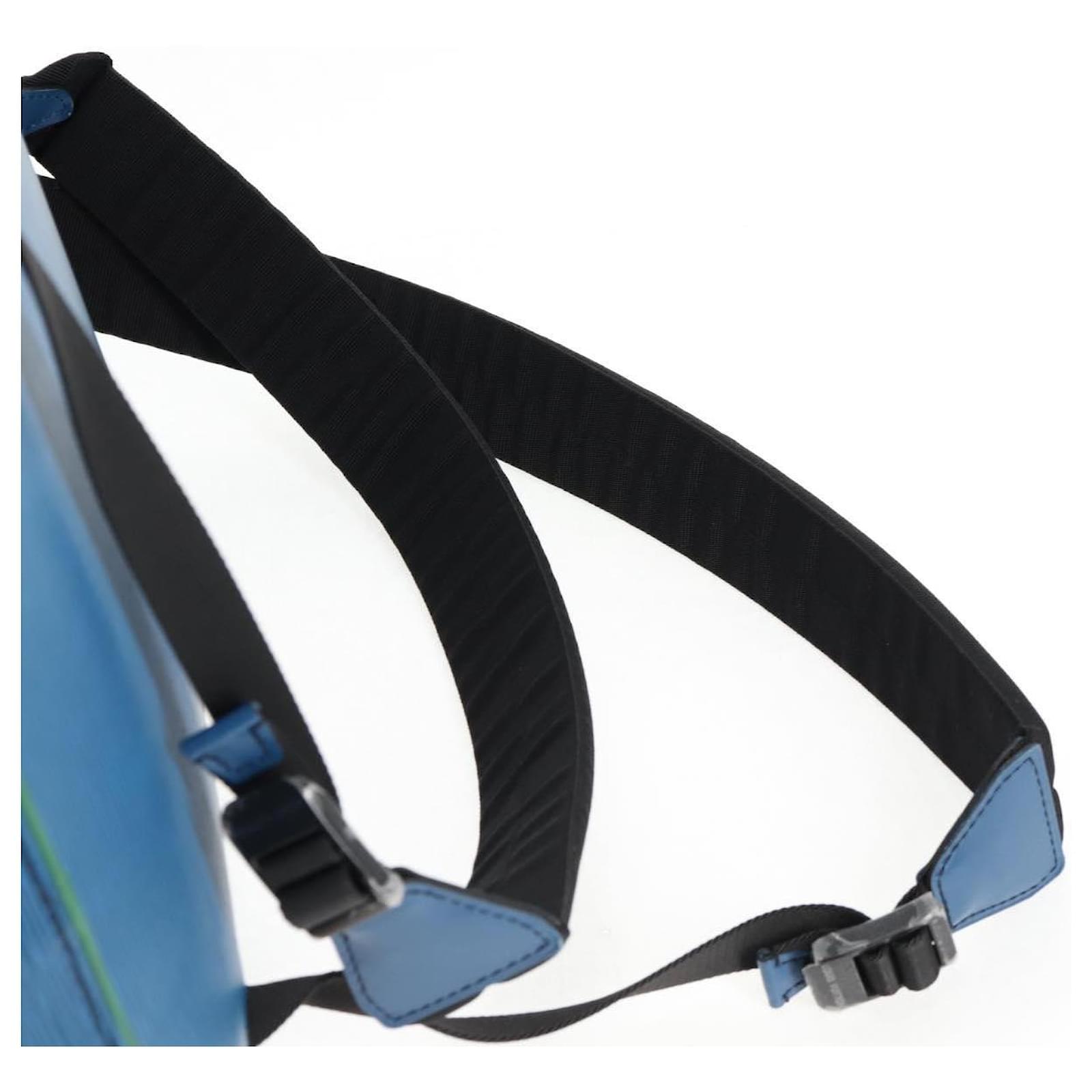 LOUIS VUITTON Epi Christopher PM Backpack Tricolor Blue Red M55565 Auth 122883M Leather ref.2400285