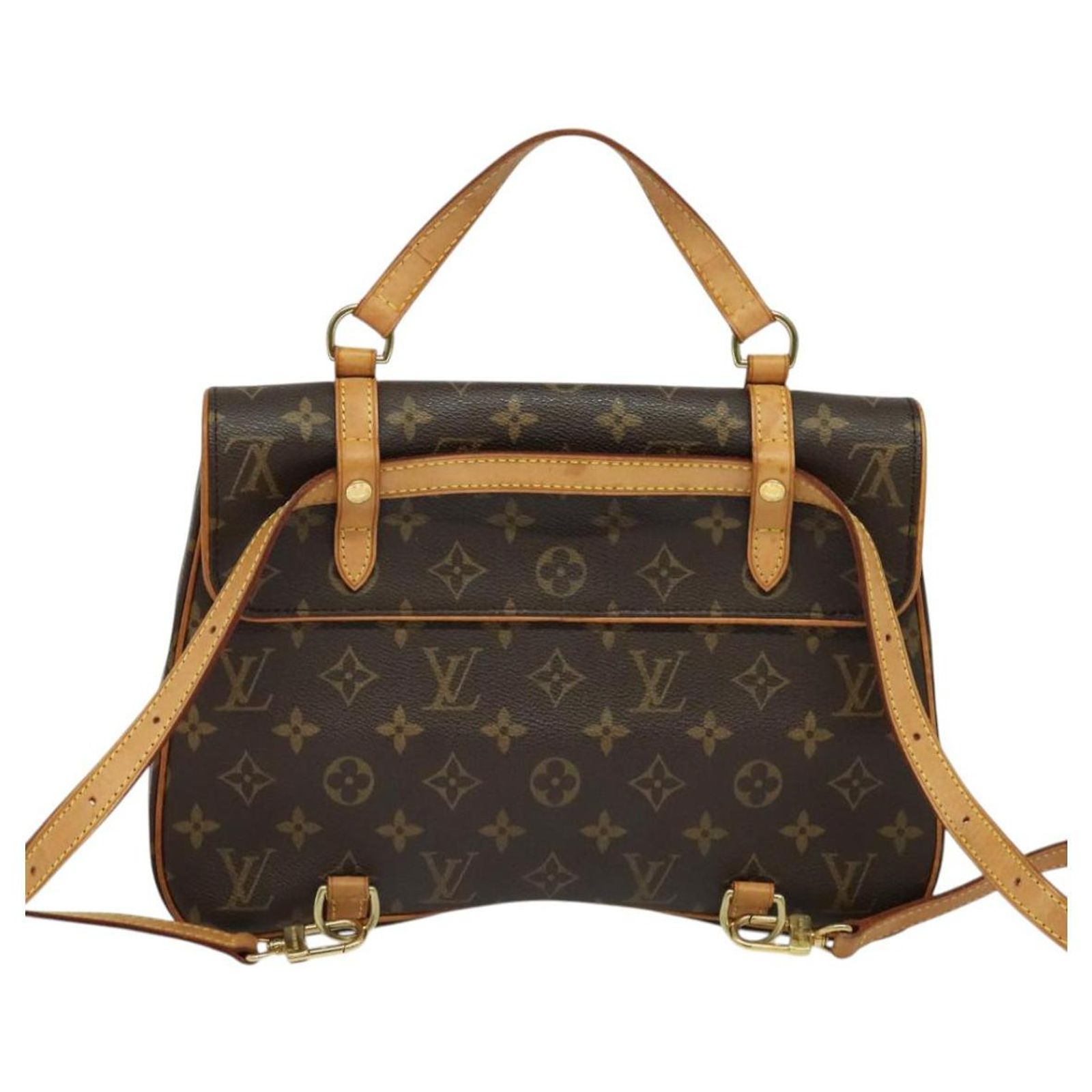 Auth Louis Vuitton Marelle sac backpack LOUIS VUITTON Marelle Sac a Dos Monogram Canvas Backpack Bag  main image 3