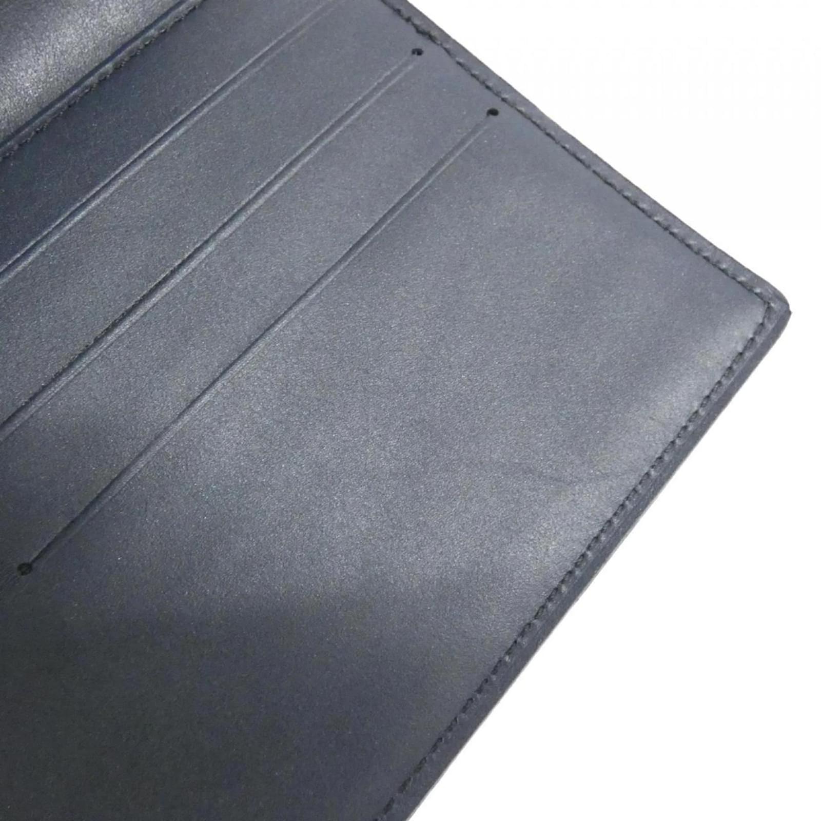 Louis Vuitton Monogram Matte Porte Tresor International Wallet Blue  ref.2401397