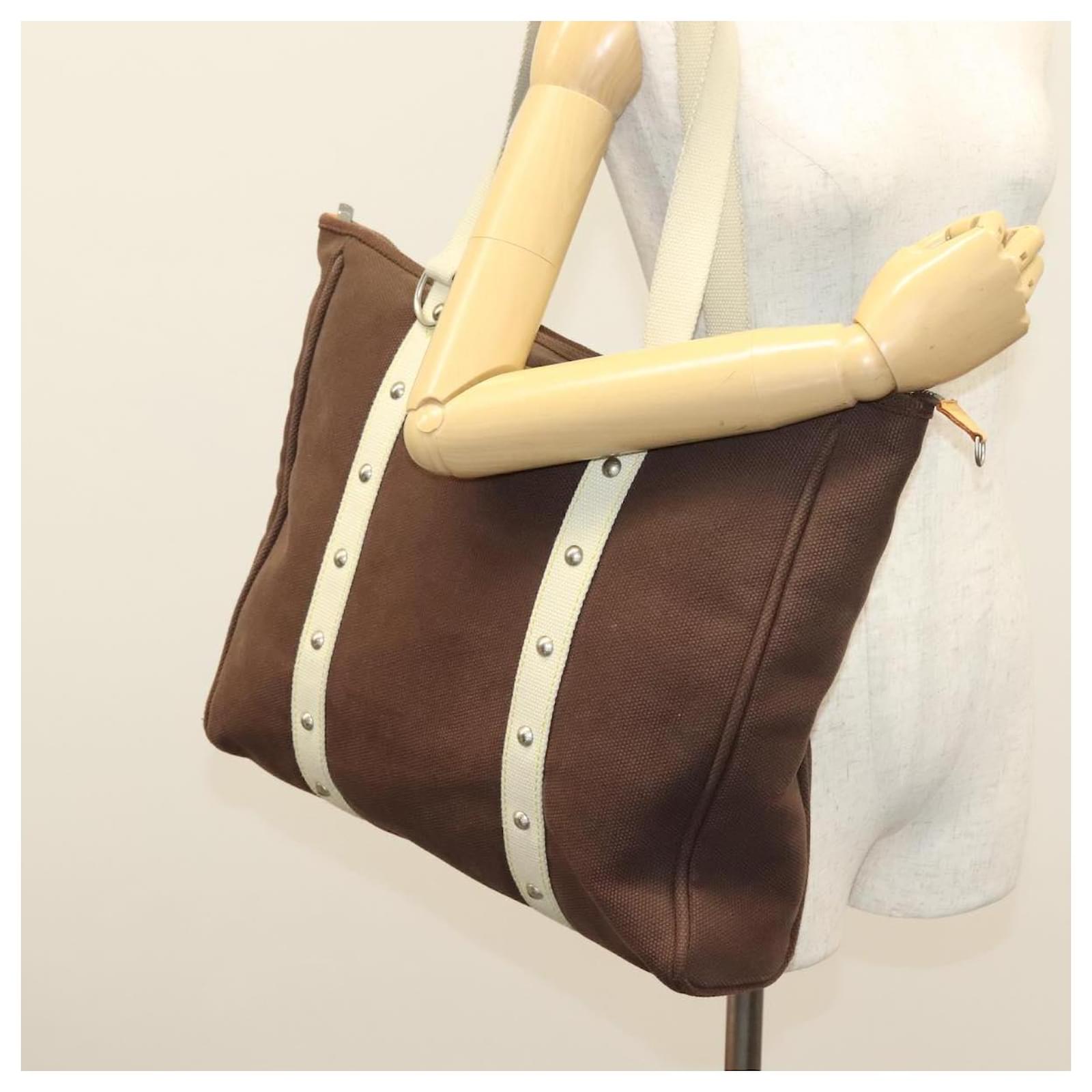 LOUIS VUITTON Antigua Cabas GM Tote Bag Brown M80662 LV Auth bs28104 Cloth  ref.2402757