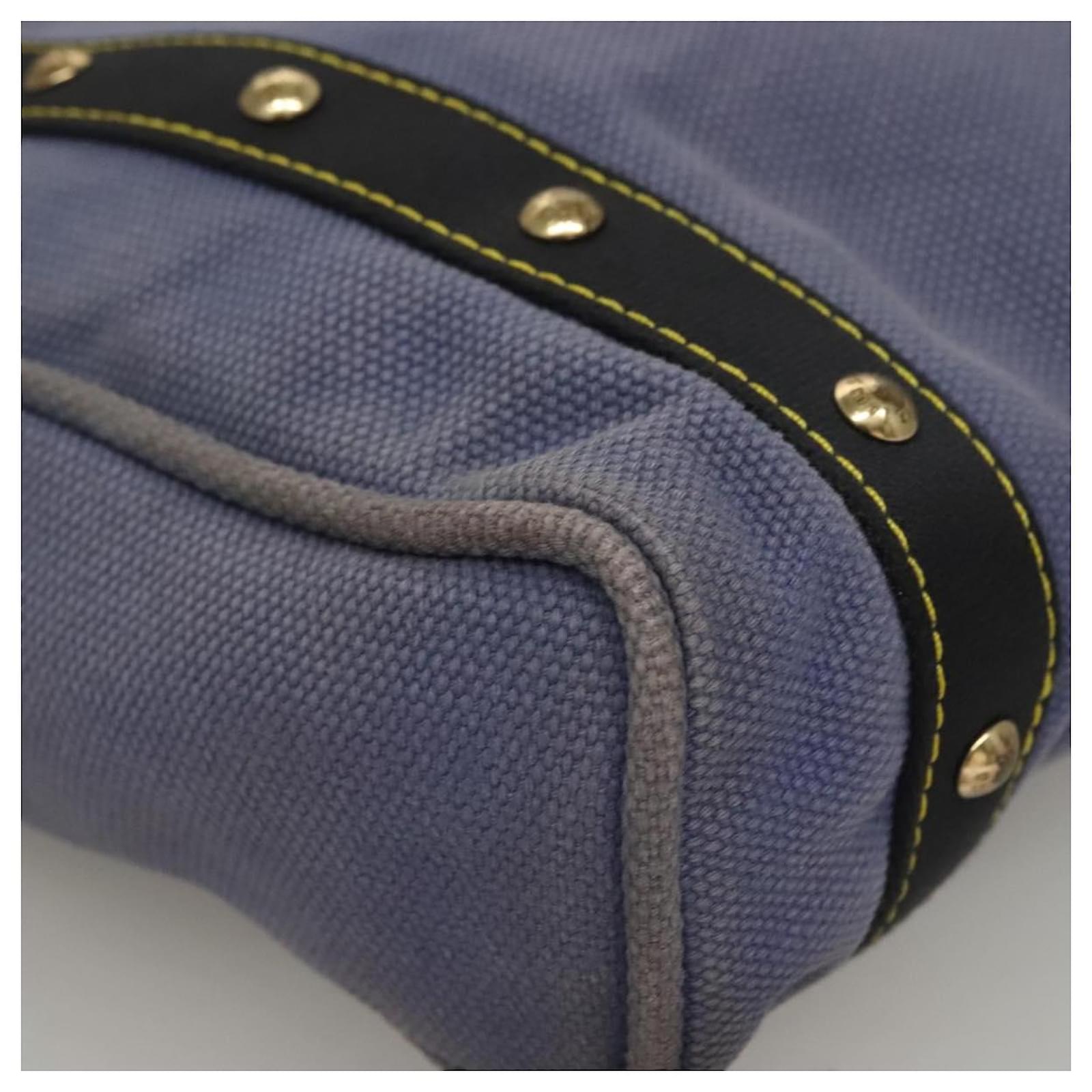 LOUIS VUITTON Antigua Cabas MM Tote Bag Blue M40087 LV Auth bs28097 Cloth  ref.2402826