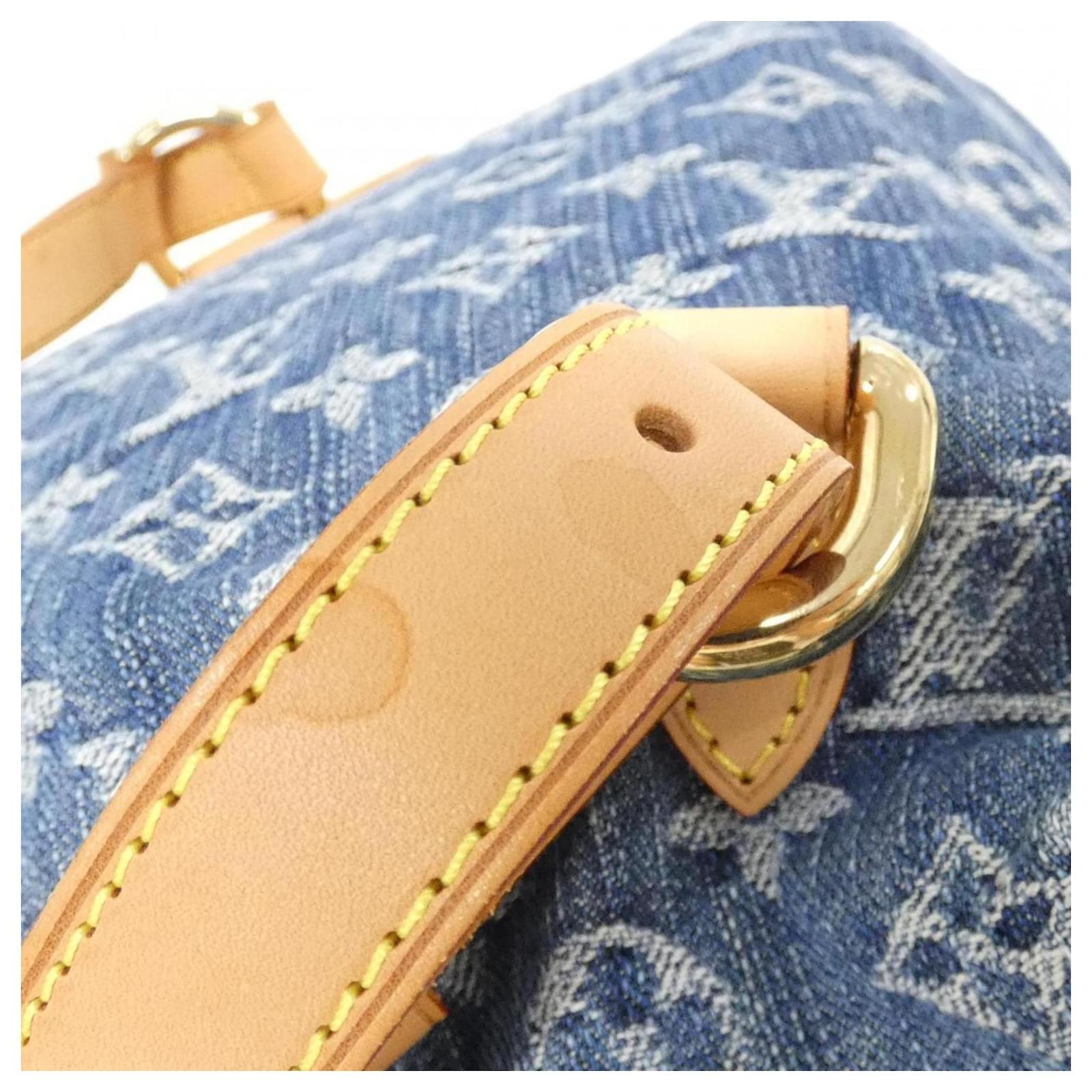 Louis Vuitton Monogram Denim Sac Ad GM Backpack Blue ref.2403430