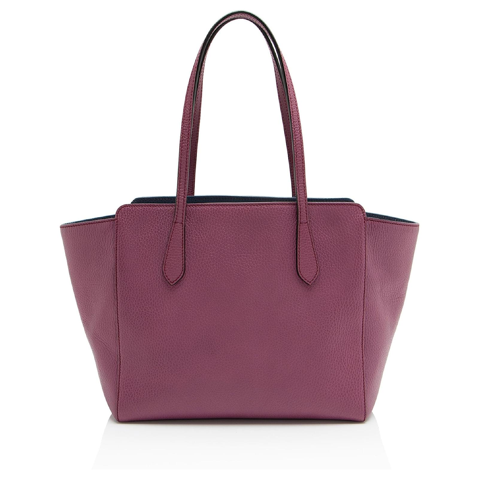 Gucci Leather Swing Small Tote Pink ref.2403884 - Joli Closet