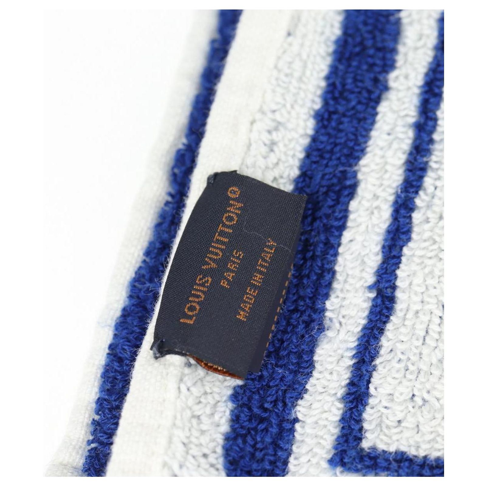 LOUIS VUITTON Monogram Beach Towel Serviette Towel Pile M77752 LV