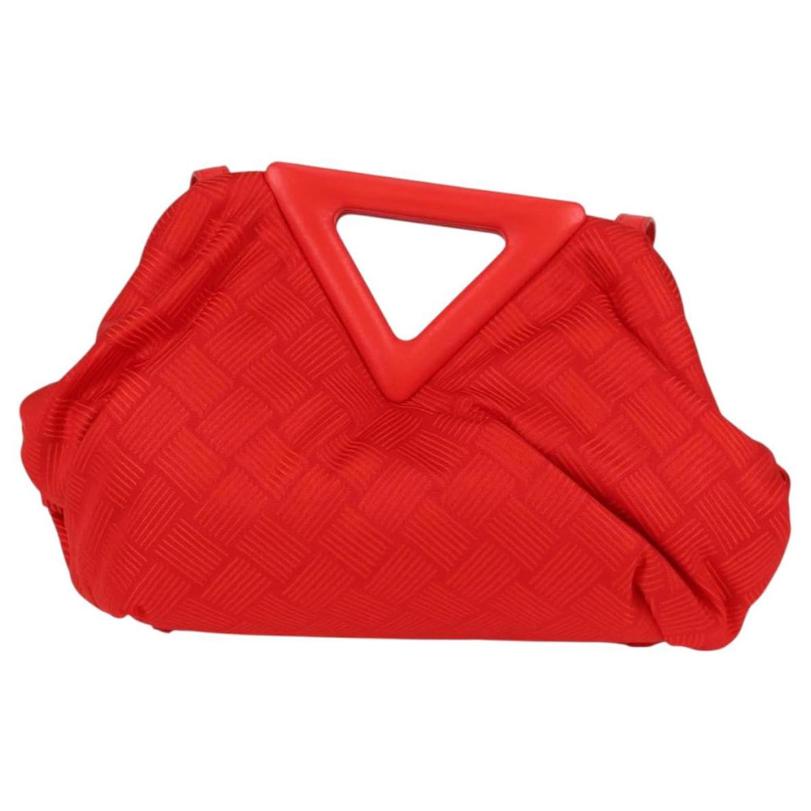 Bottega Veneta Point Red Nylon ref.2404946 - Joli Closet