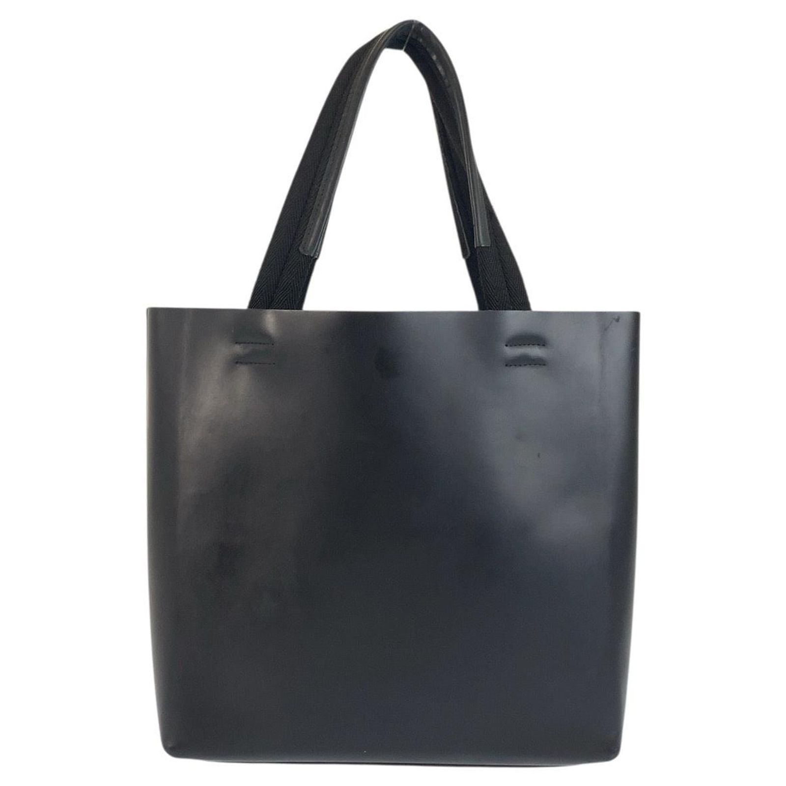 Prada Punching Logo Leather Tote Bag Black ref.JC2406120 (Sold 