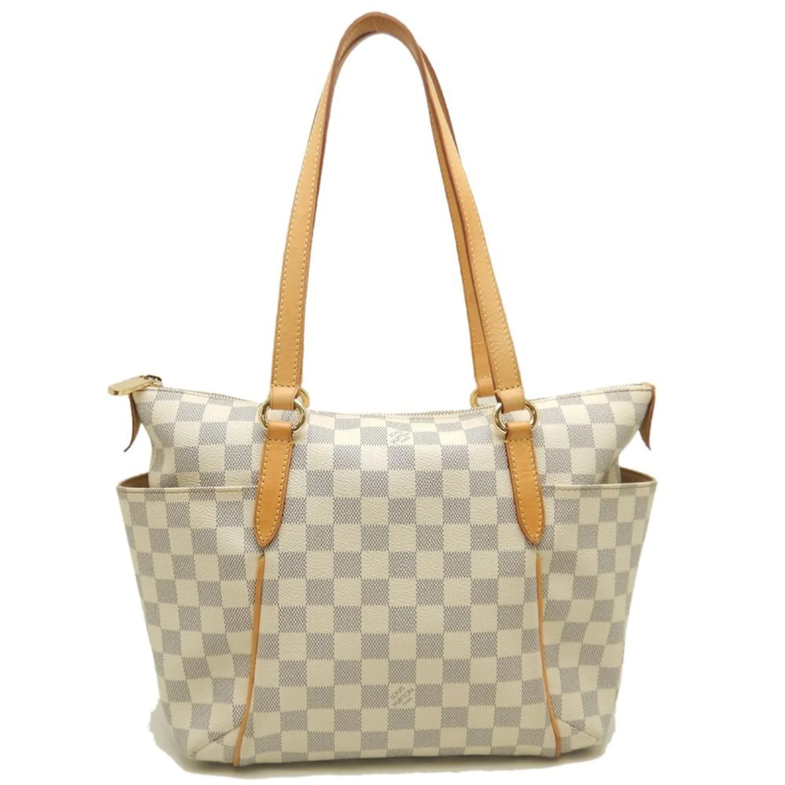 Louis Vuitton Damier Azur Totally PM Tote Bag Blue Cloth ref.2407841