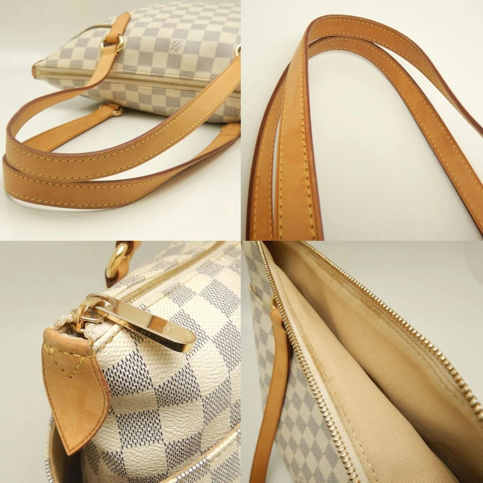 Louis Vuitton Damier Azur Totally PM Tote Bag Blue Cloth ref.2407841