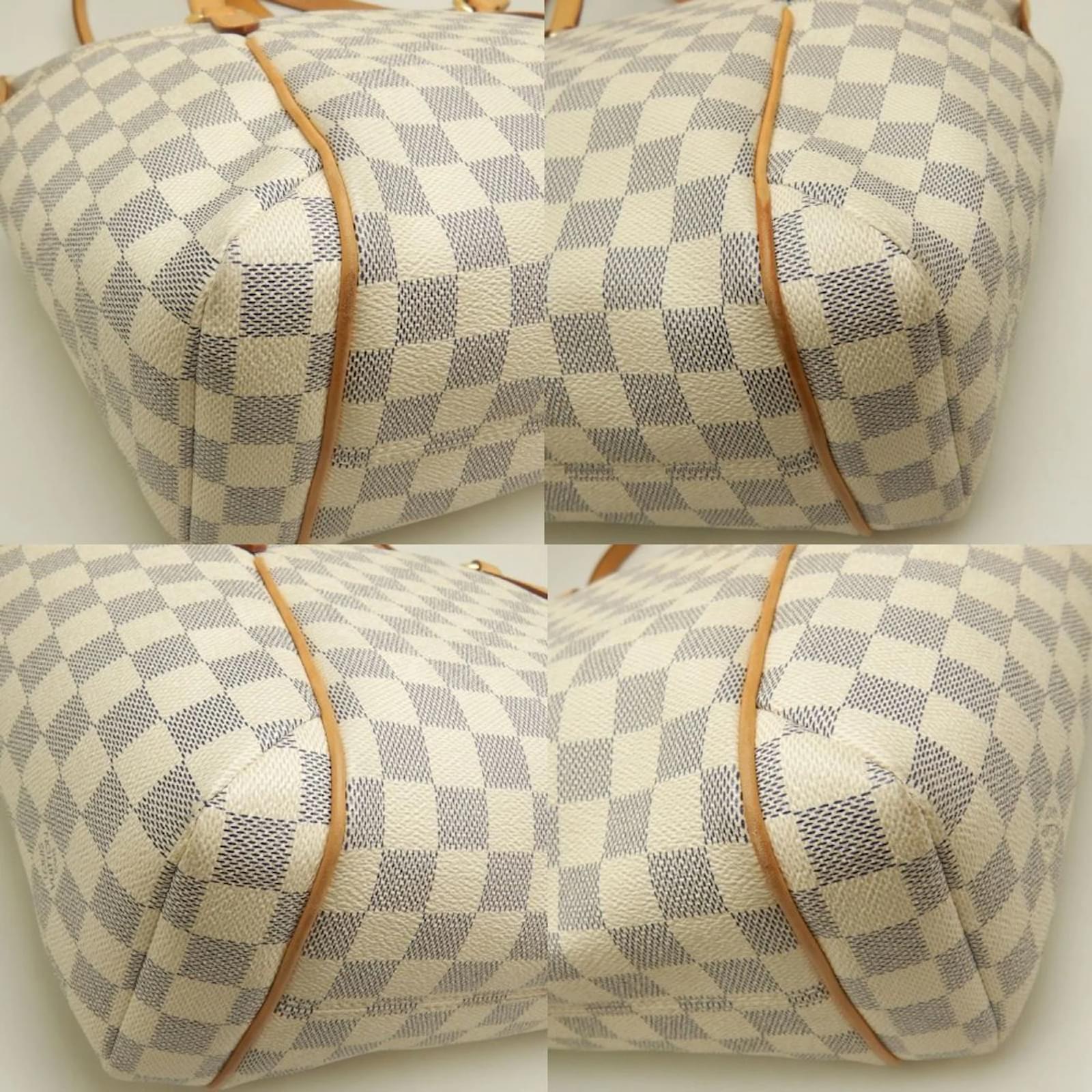 Louis Vuitton Damier Azur Totally PM Tote Bag Blue Cloth ref.2407841