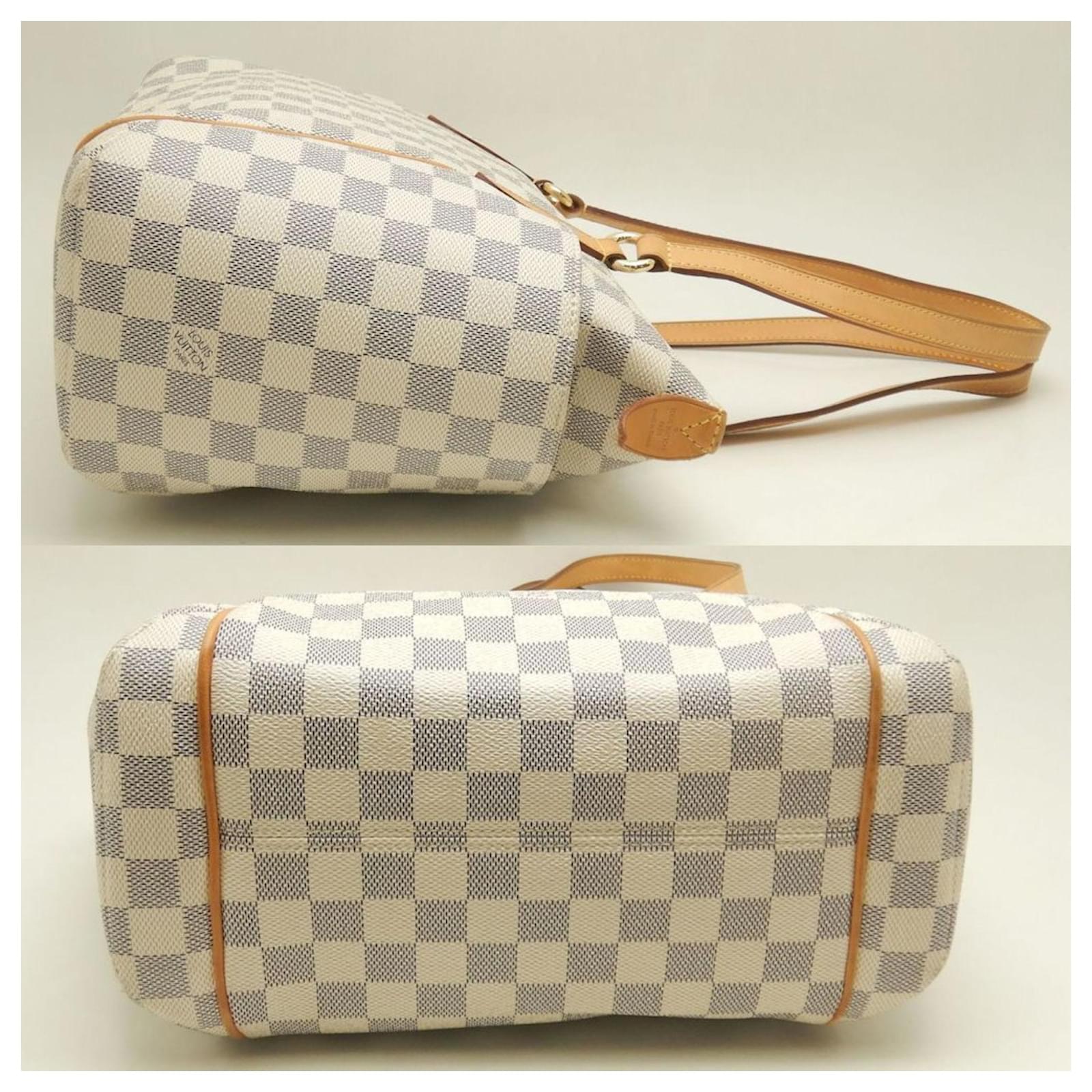 Louis Vuitton Damier Azur Totally PM Tote Bag Blue Plastic ref.2407899