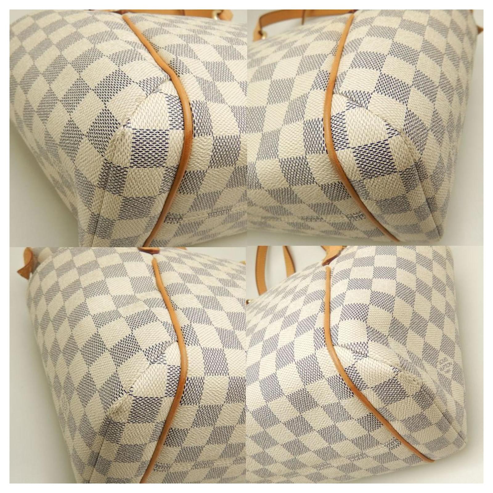 Louis Vuitton Damier Azur Totally PM Tote Bag Blue Plastic ref.2407899