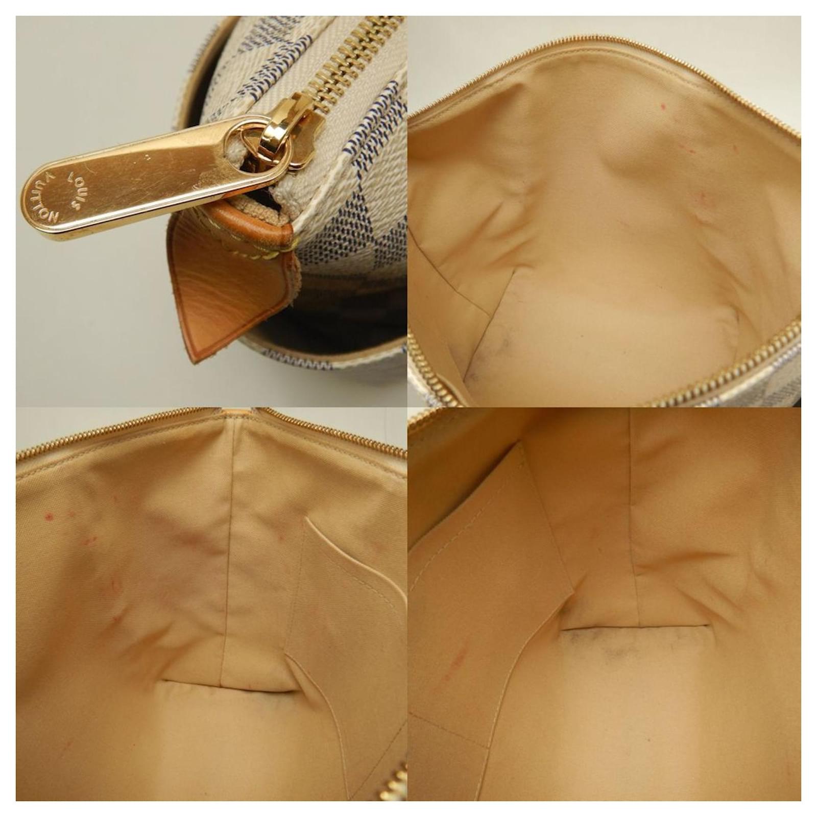 Louis Vuitton Damier Azur Totally PM Tote Bag Blue Plastic ref.2407899