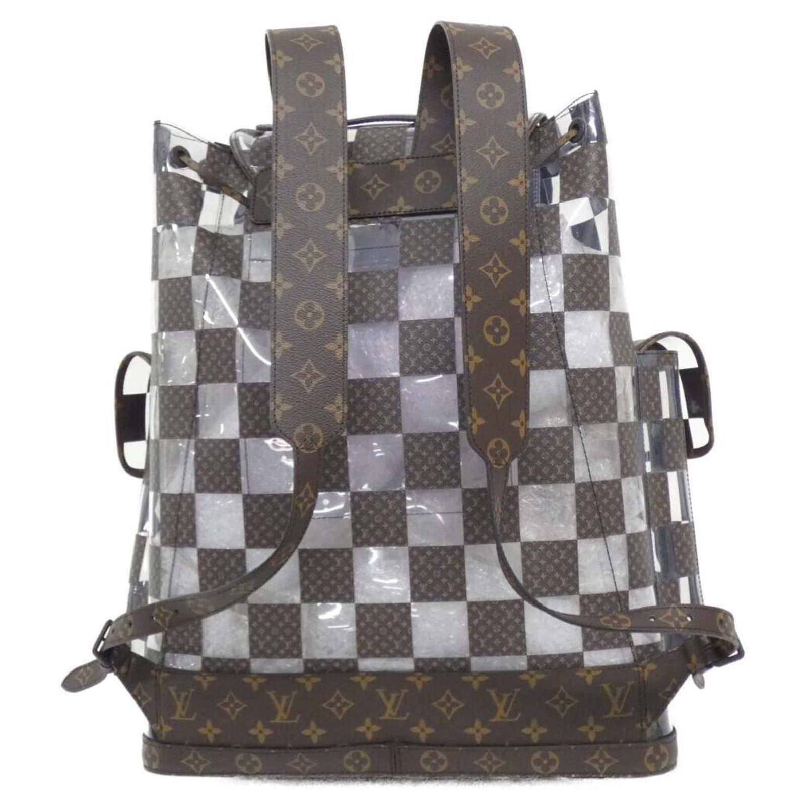 Louis Vuitton Monogram Chess Christopher MM M20865 Backpack Louis Vuitton Monogram Macassar Christopher MM Backpack  main image 3
