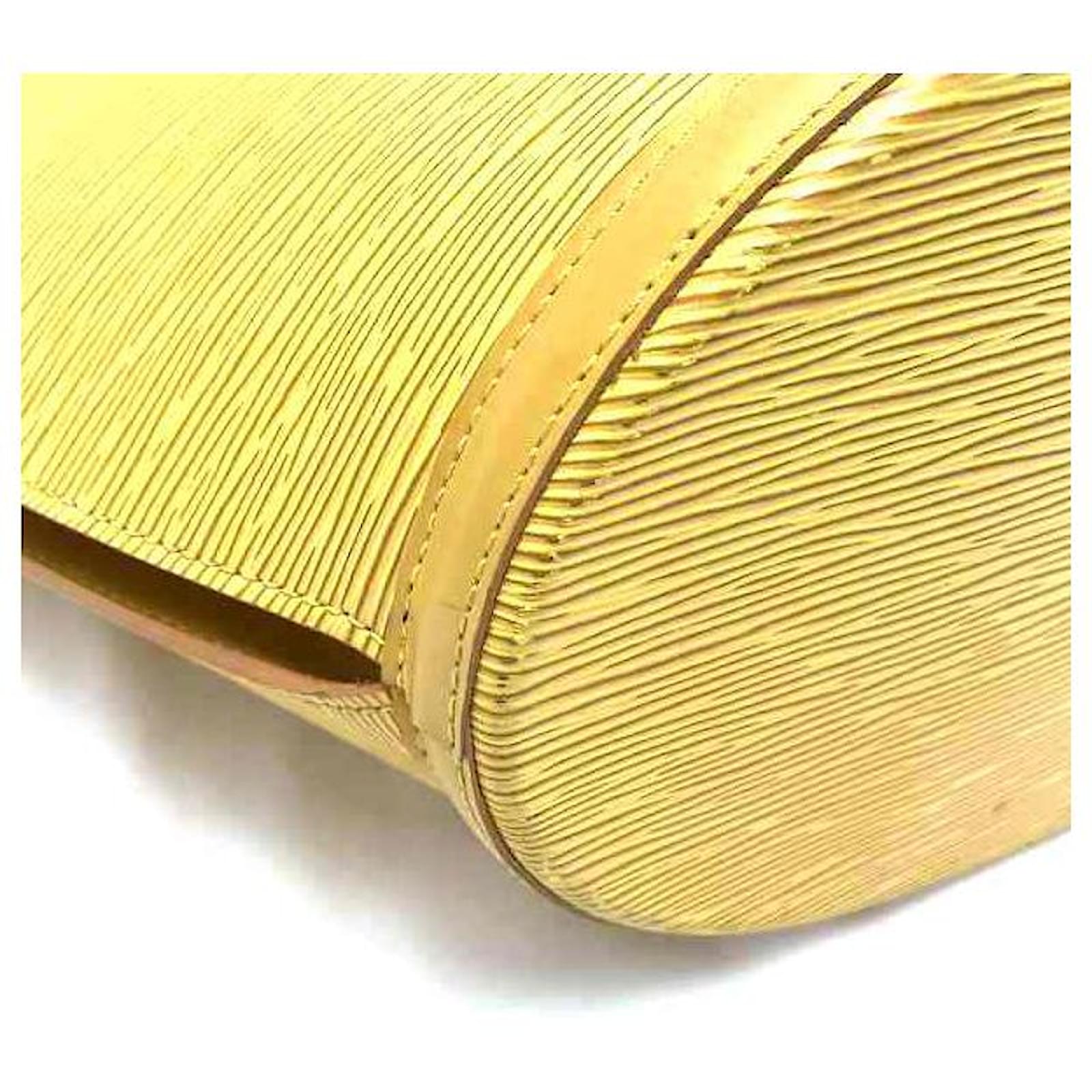 Louis Vuitton Saint Jacques Epi 2way bag Blue Leather ref.2410392