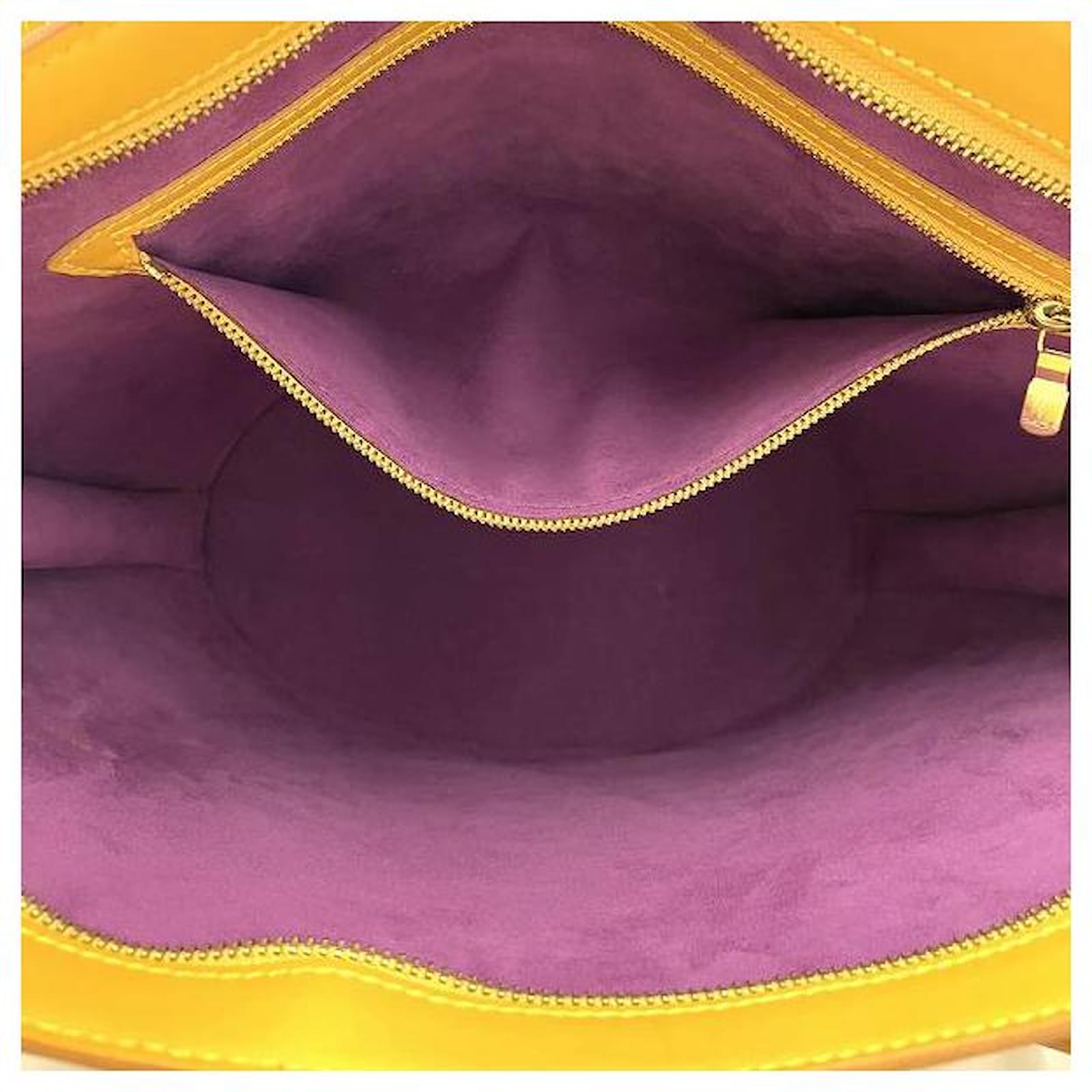 Louis Vuitton Saint Jacques Epi 2way bag Blue Leather ref.2410392