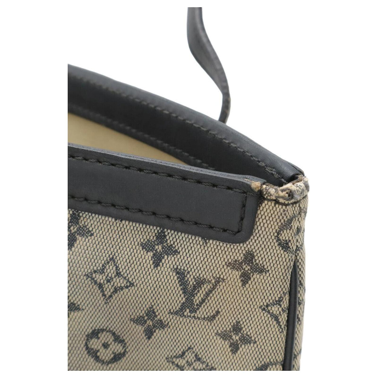 Louis Vuitton Monogram Mini Francois Tote Bag Blue Cloth ref.2410711