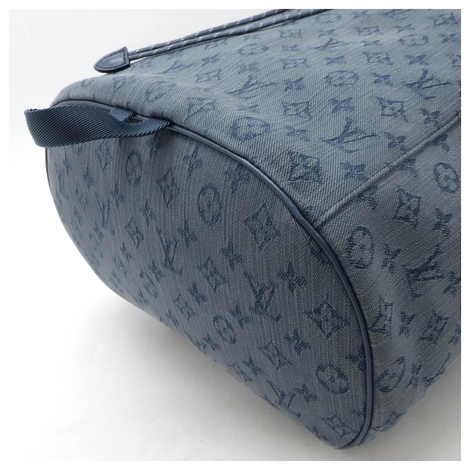 Louis Vuitton Chalk Monogram Denim 2way Backpack Blue ref.2411359