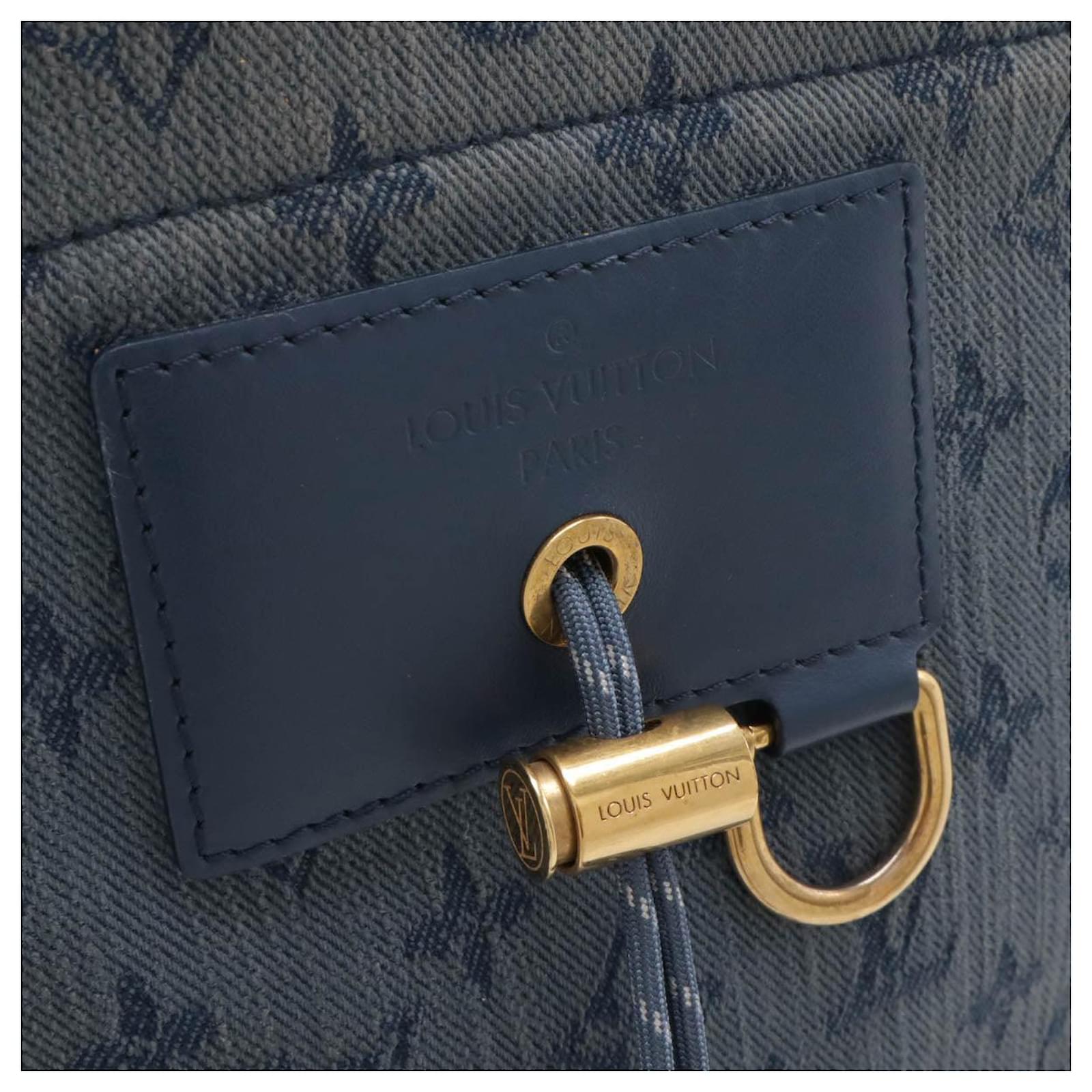 Louis Vuitton Chalk Monogram Denim 2way Backpack Blue ref.2411359