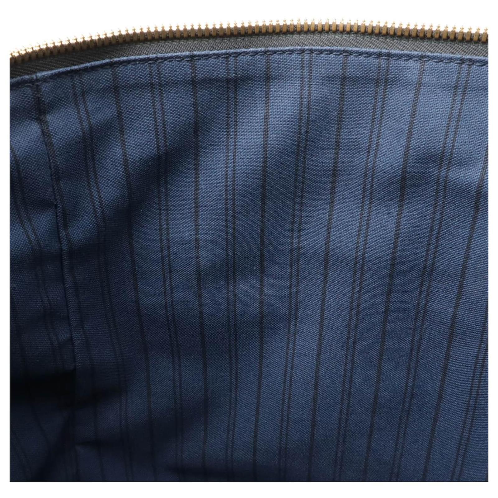 Louis Vuitton Monogram Empreinte Lumineuse PM Tote Blue Leather Pony-style calfskin ref.2411583