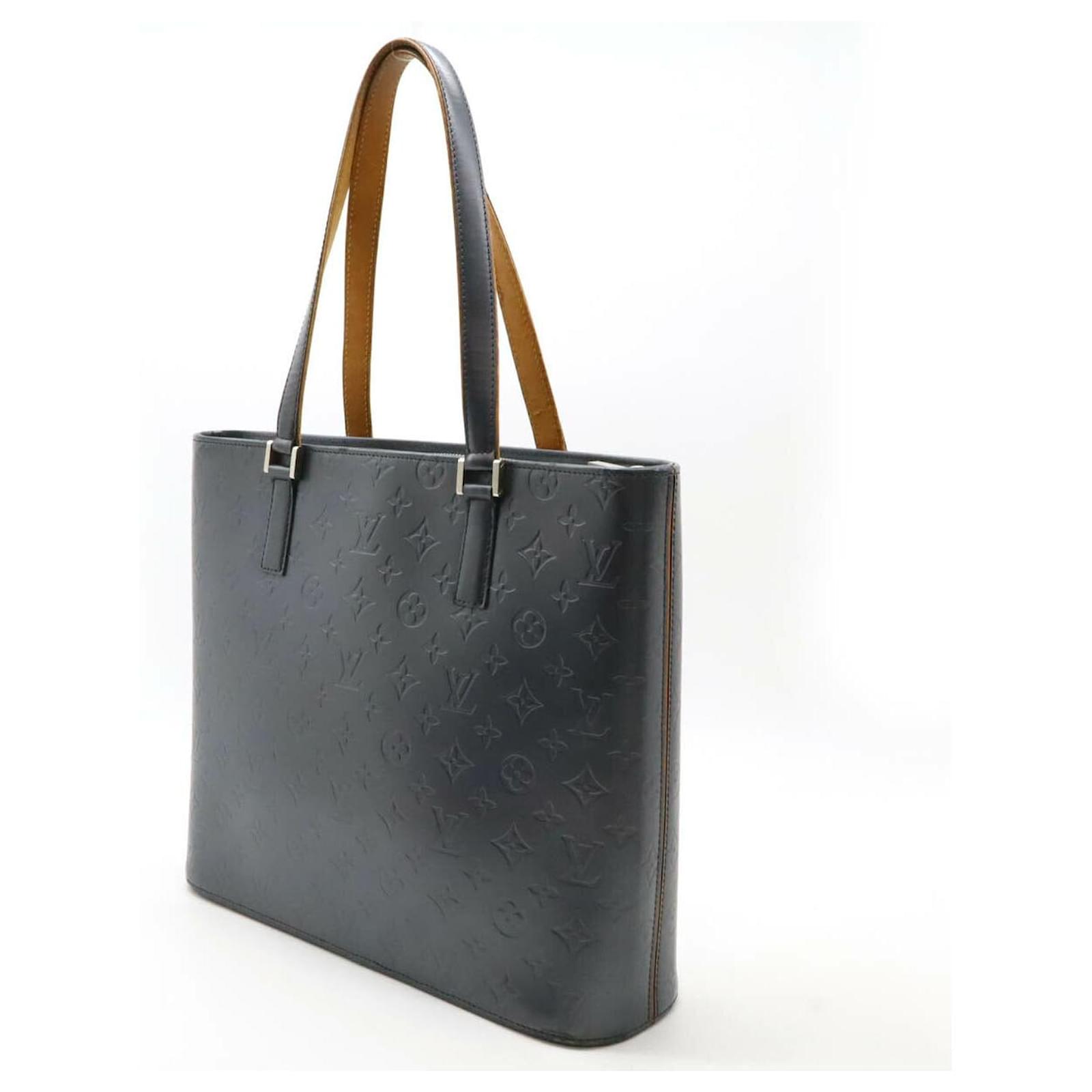 Louis Vuitton Monogram Mat Willwood Tote Bag Blue ref.2412006