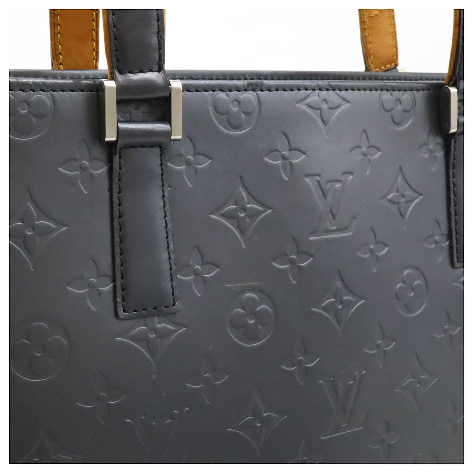 Louis Vuitton Monogram Mat Willwood Tote Bag Blue ref.2412006