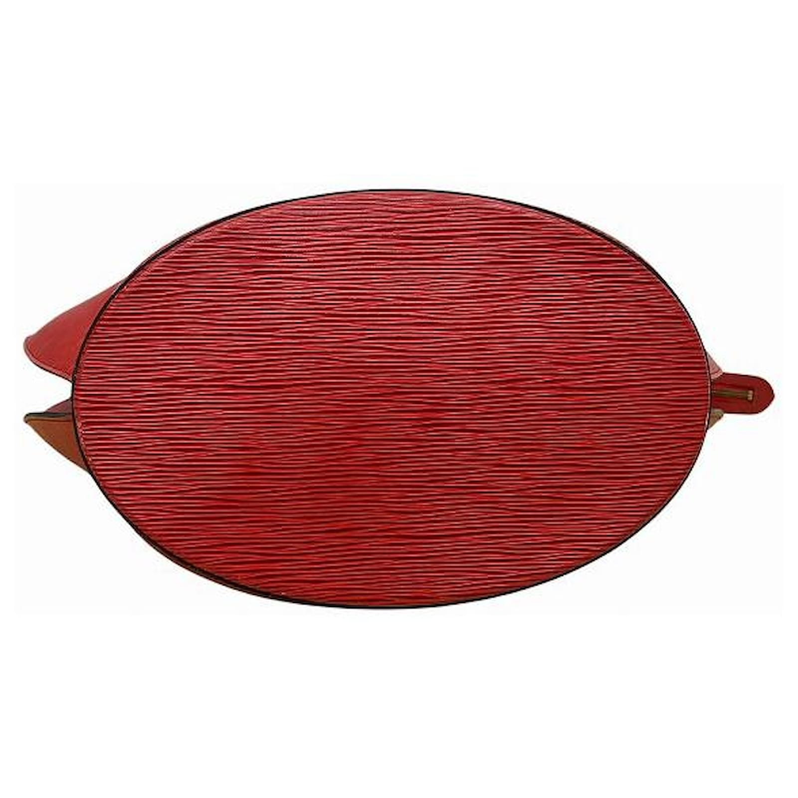 Louis Vuitton Saint Jacques Epi Tote Bag Blue Leather ref.2412552