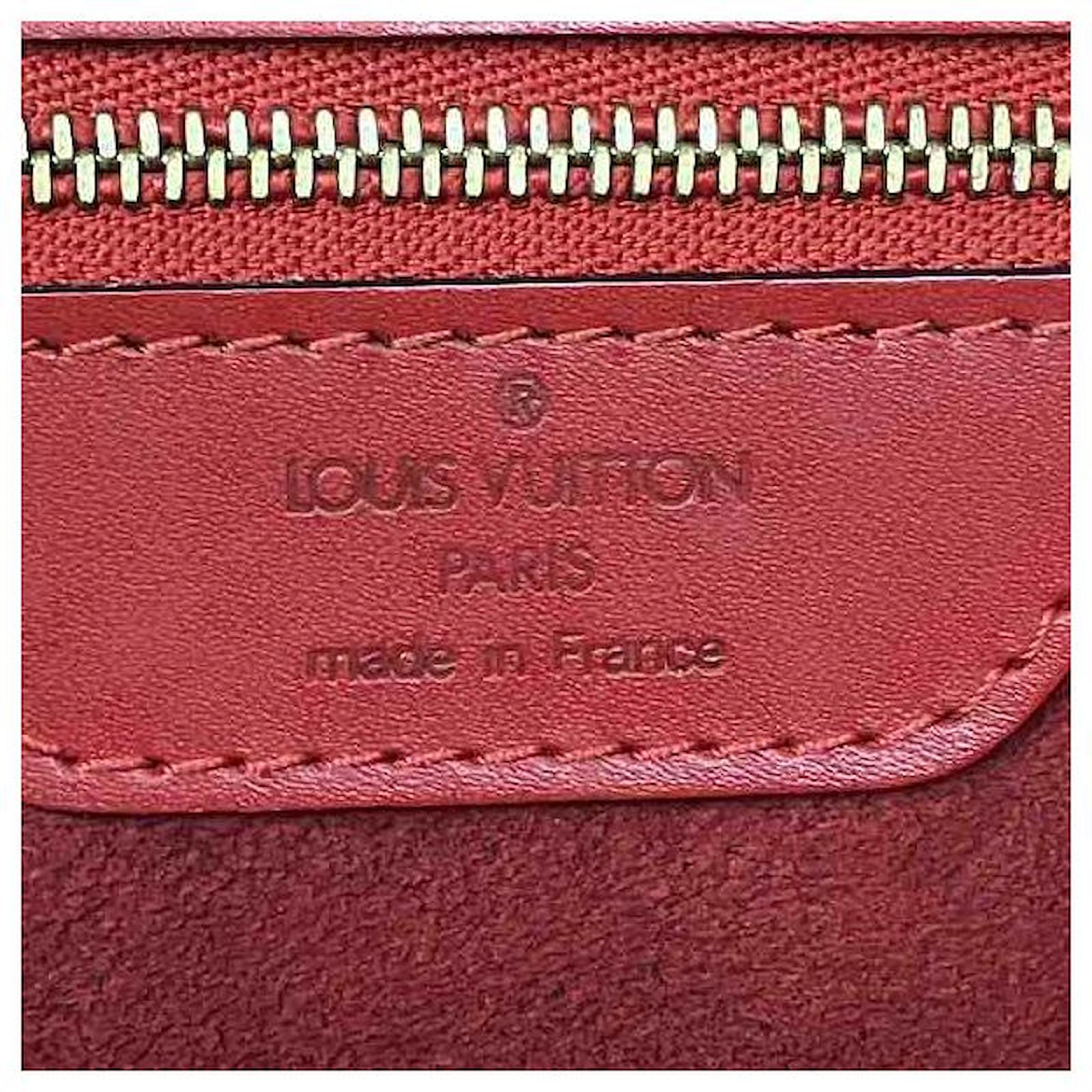 Louis Vuitton Saint Jacques Epi Tote Bag Blue Leather ref.2412552