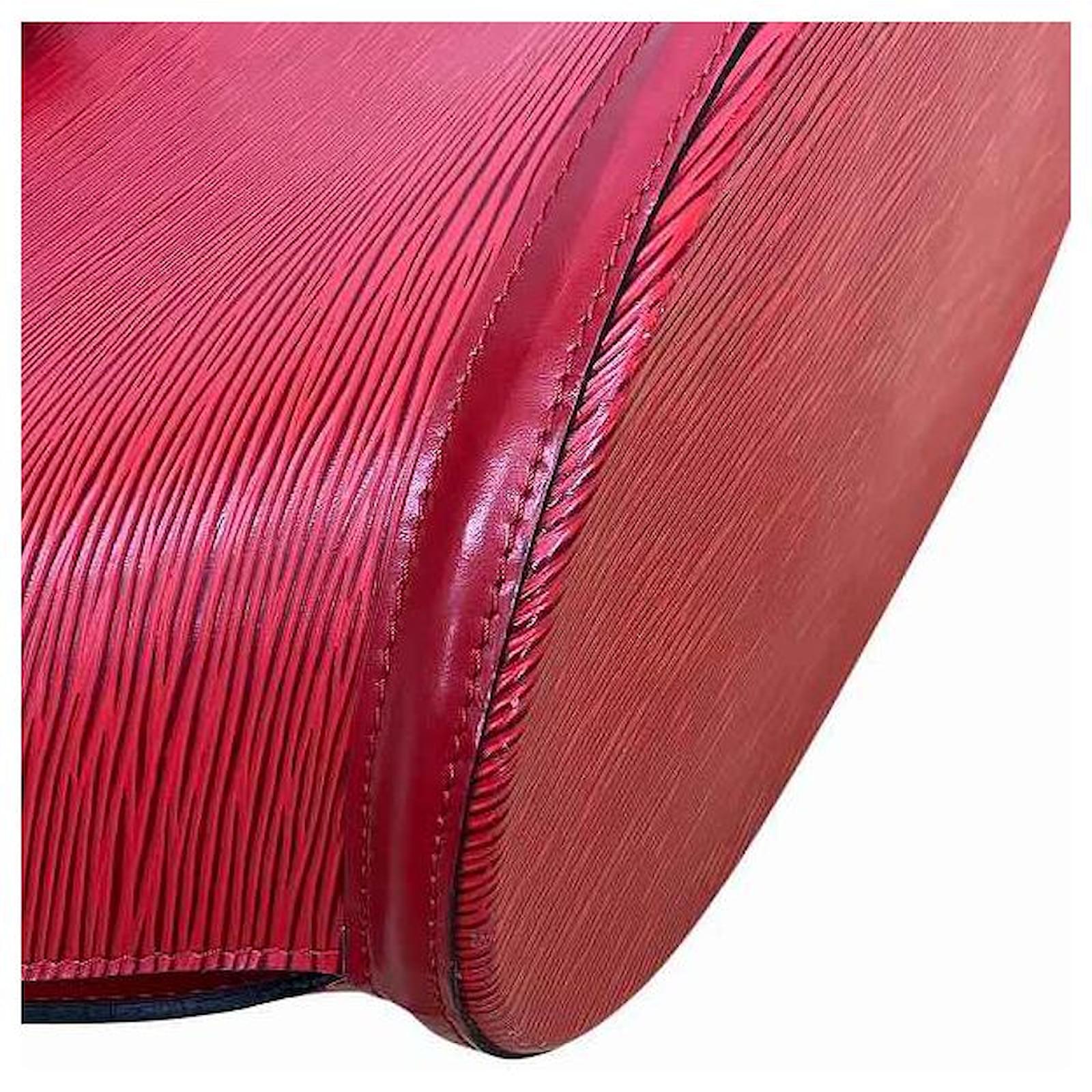 Louis Vuitton Saint Jacques Epi Tote Bag Blue Leather ref.2412552