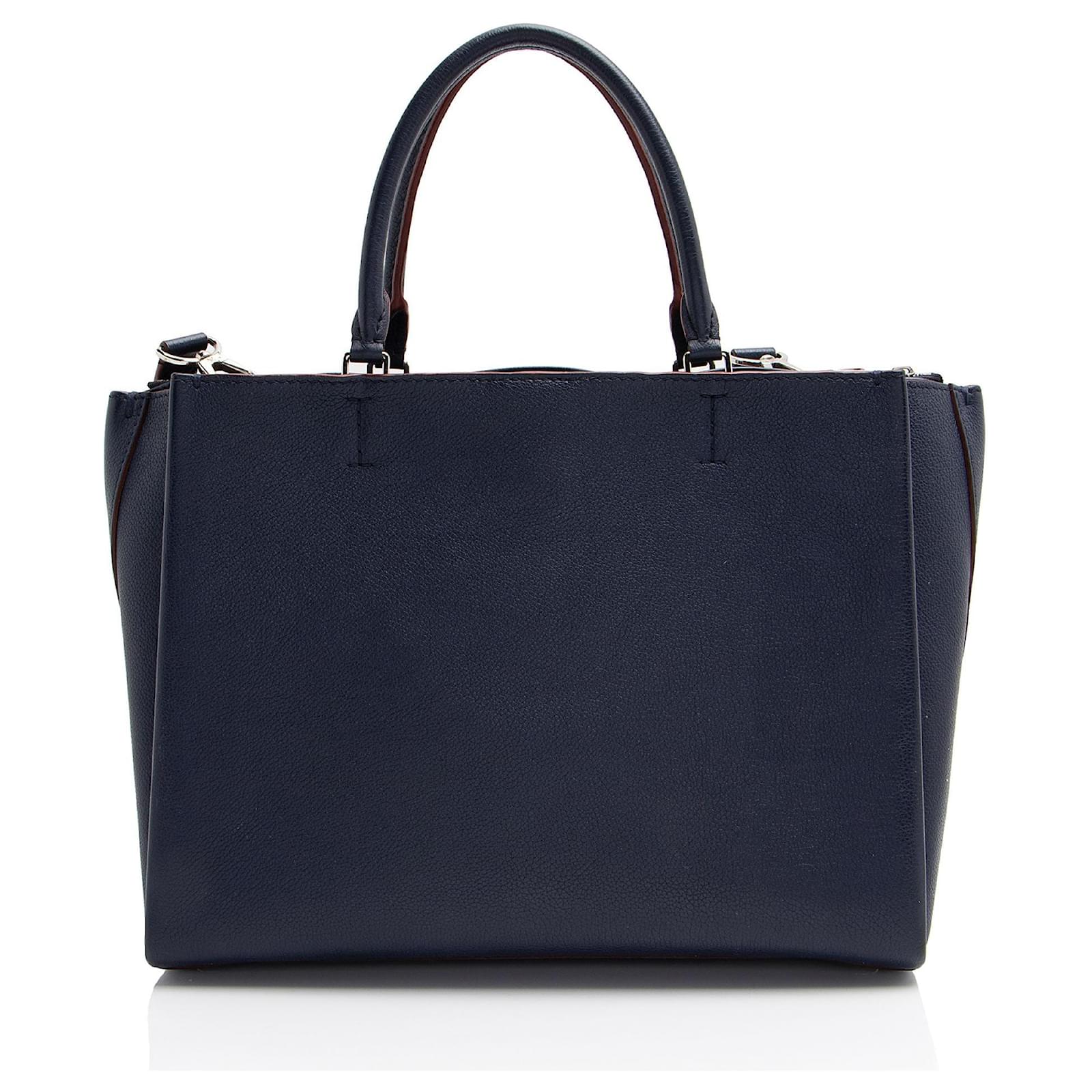 Louis Vuitton Calfskin Lockmeto Tote Blue Leather Pony-style calfskin ref.2413079