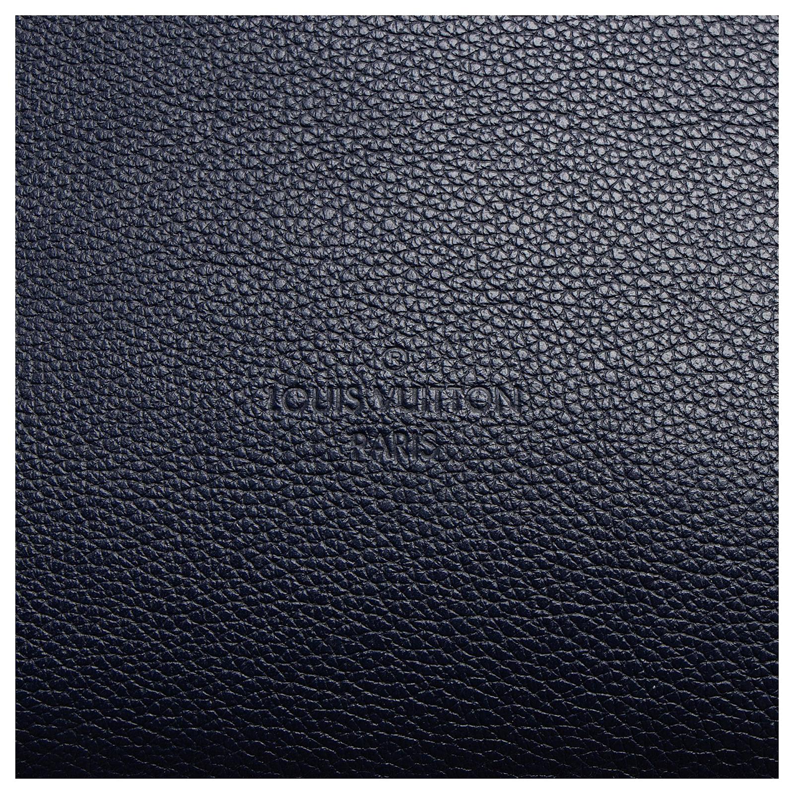 Louis Vuitton Calfskin Lockmeto Tote Blue Leather Pony-style calfskin ref.2413079